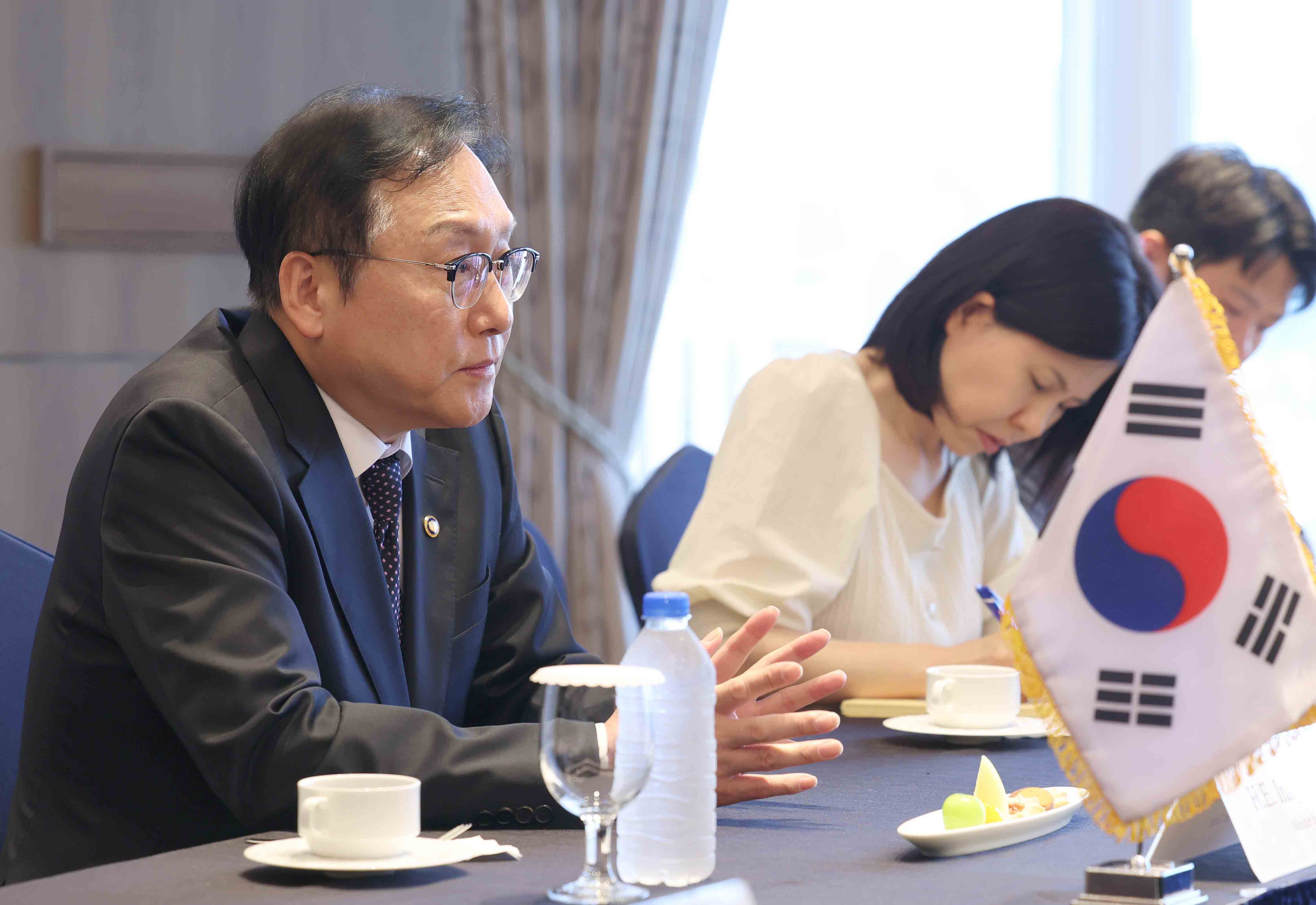 주한 케냐대사 면담 2