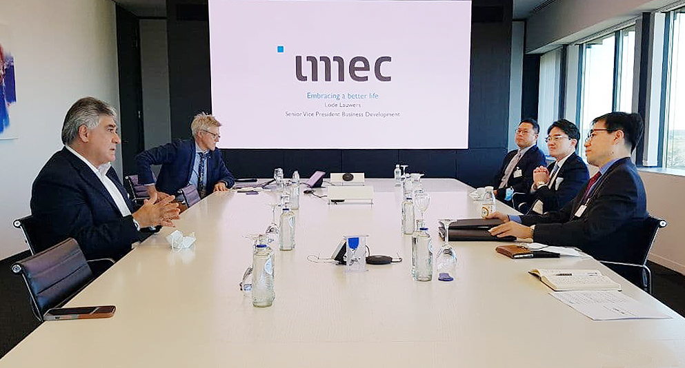 세계 최대 반도체 연구소인 IMEC 현장방문 1