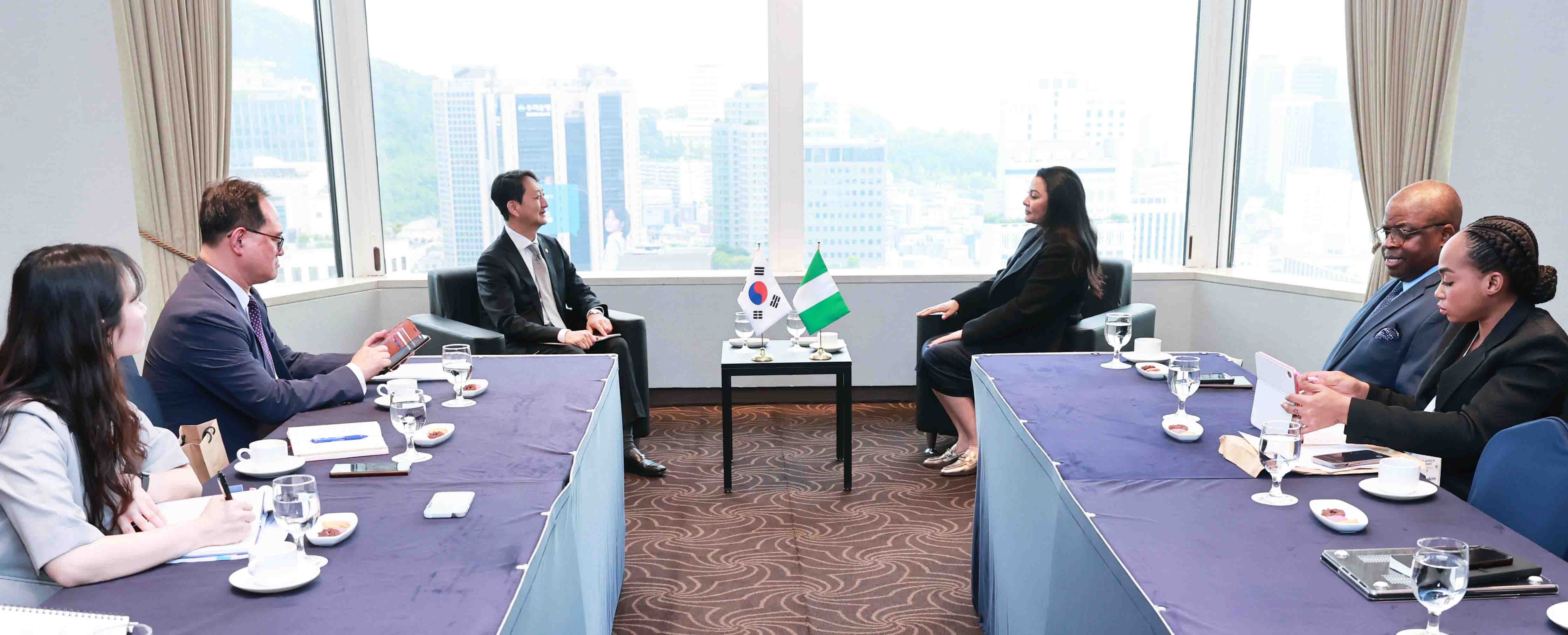 나이지리아 산업통상투자부 장관 면담 2