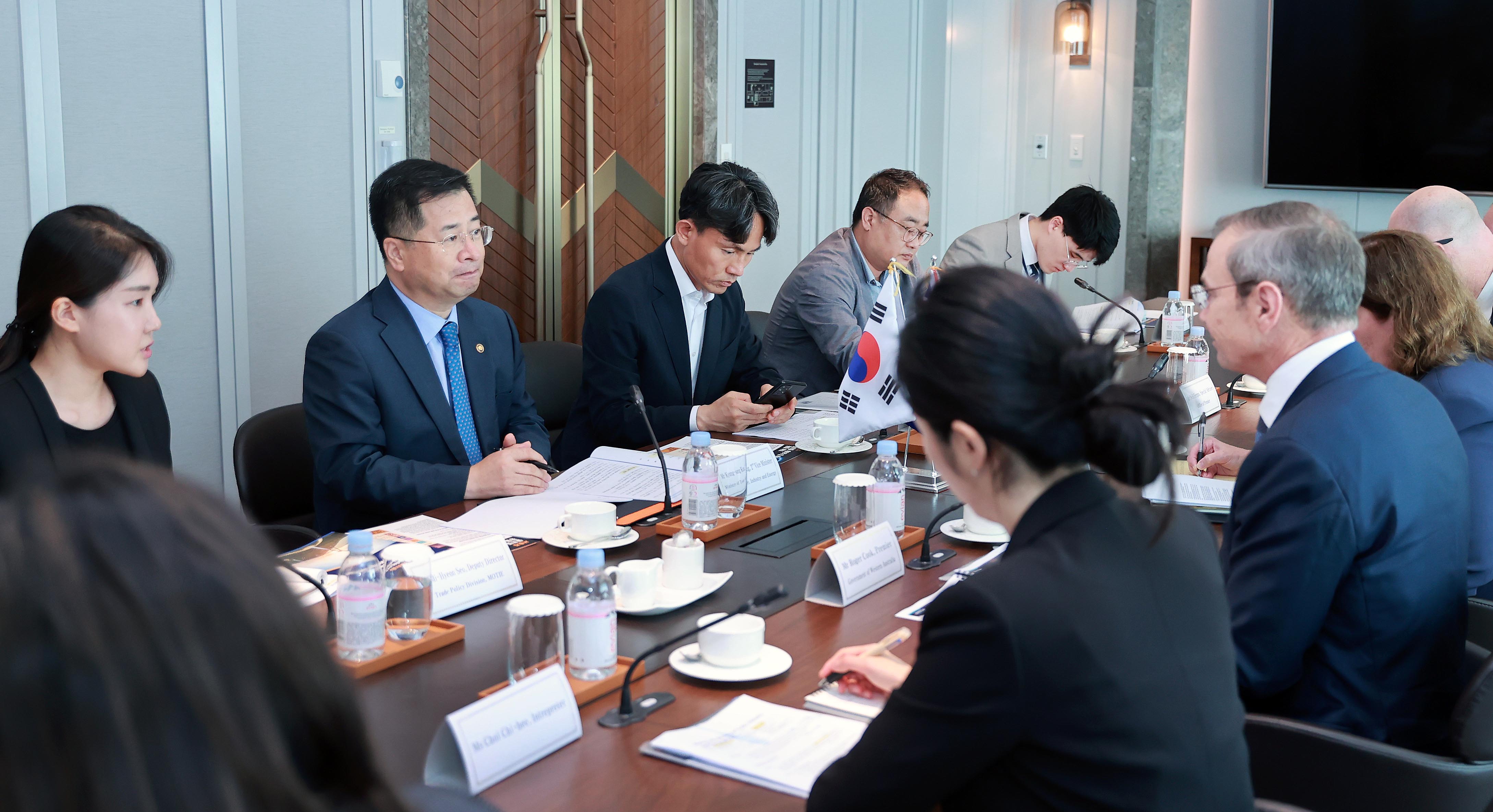 로저 쿡 서호주 총리 면담 4