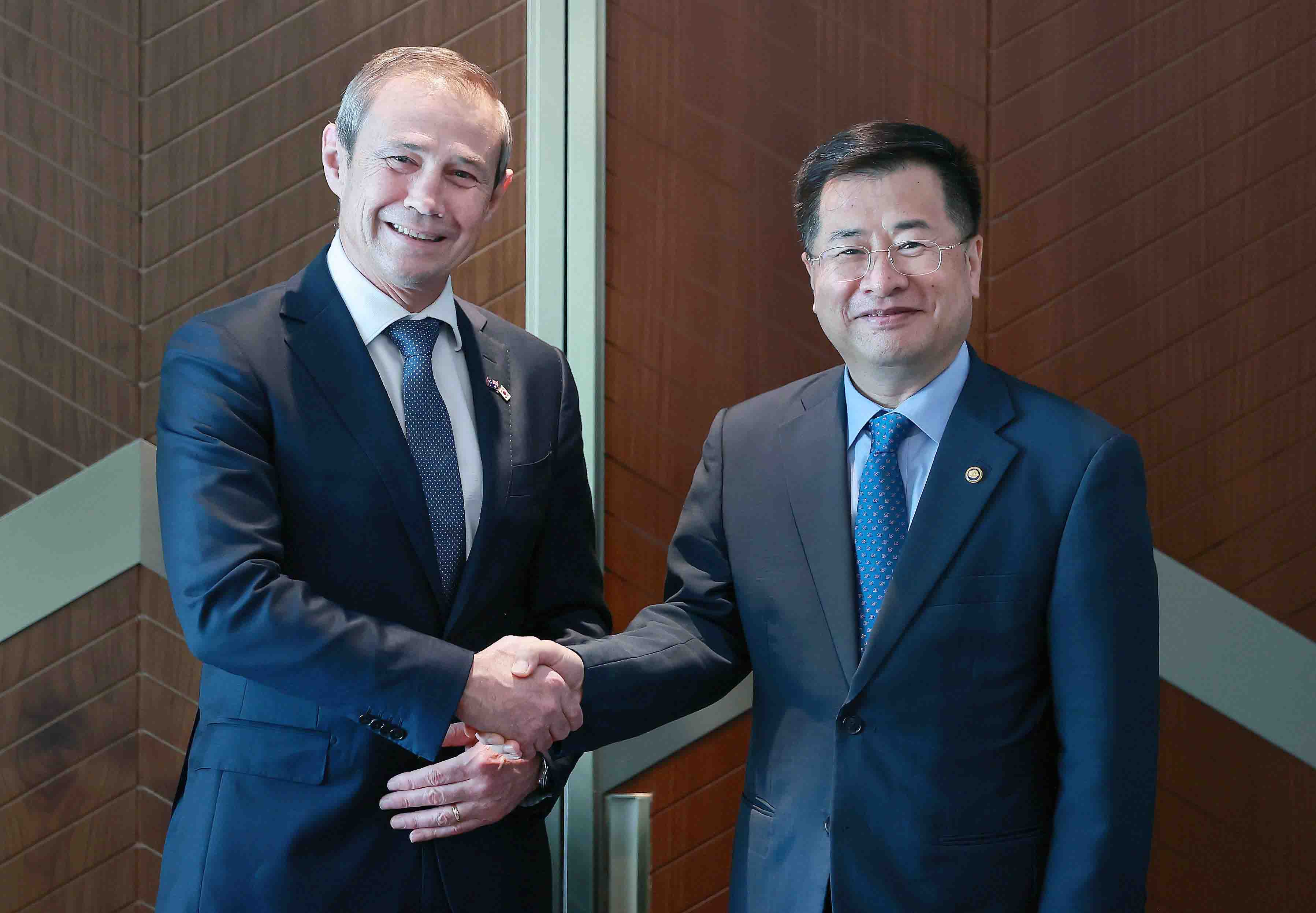 로저 쿡 서호주 총리 면담 1