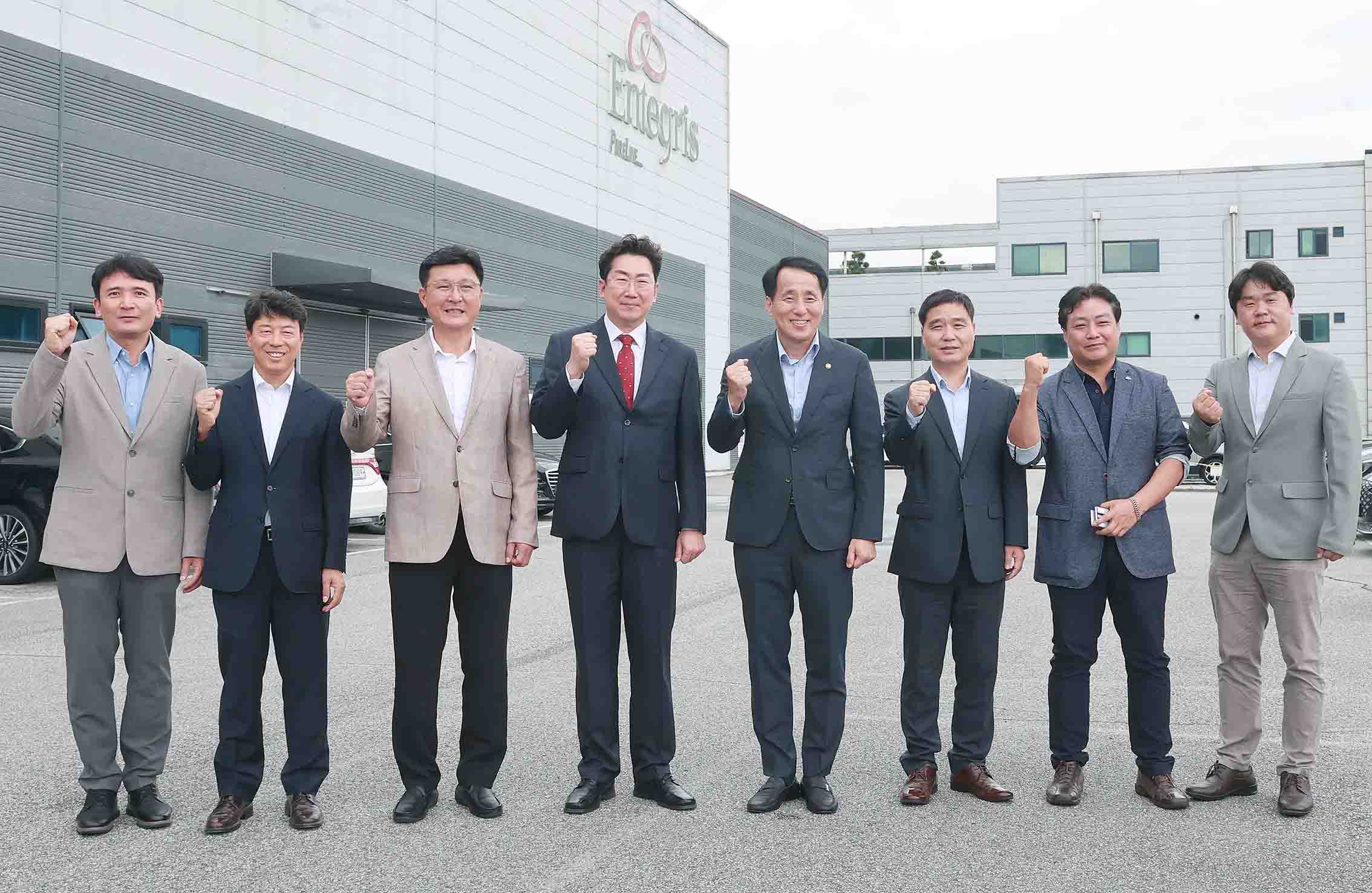 반도체 소부장 기업인 인테그리스코리아 원주 문막공장 방문 5