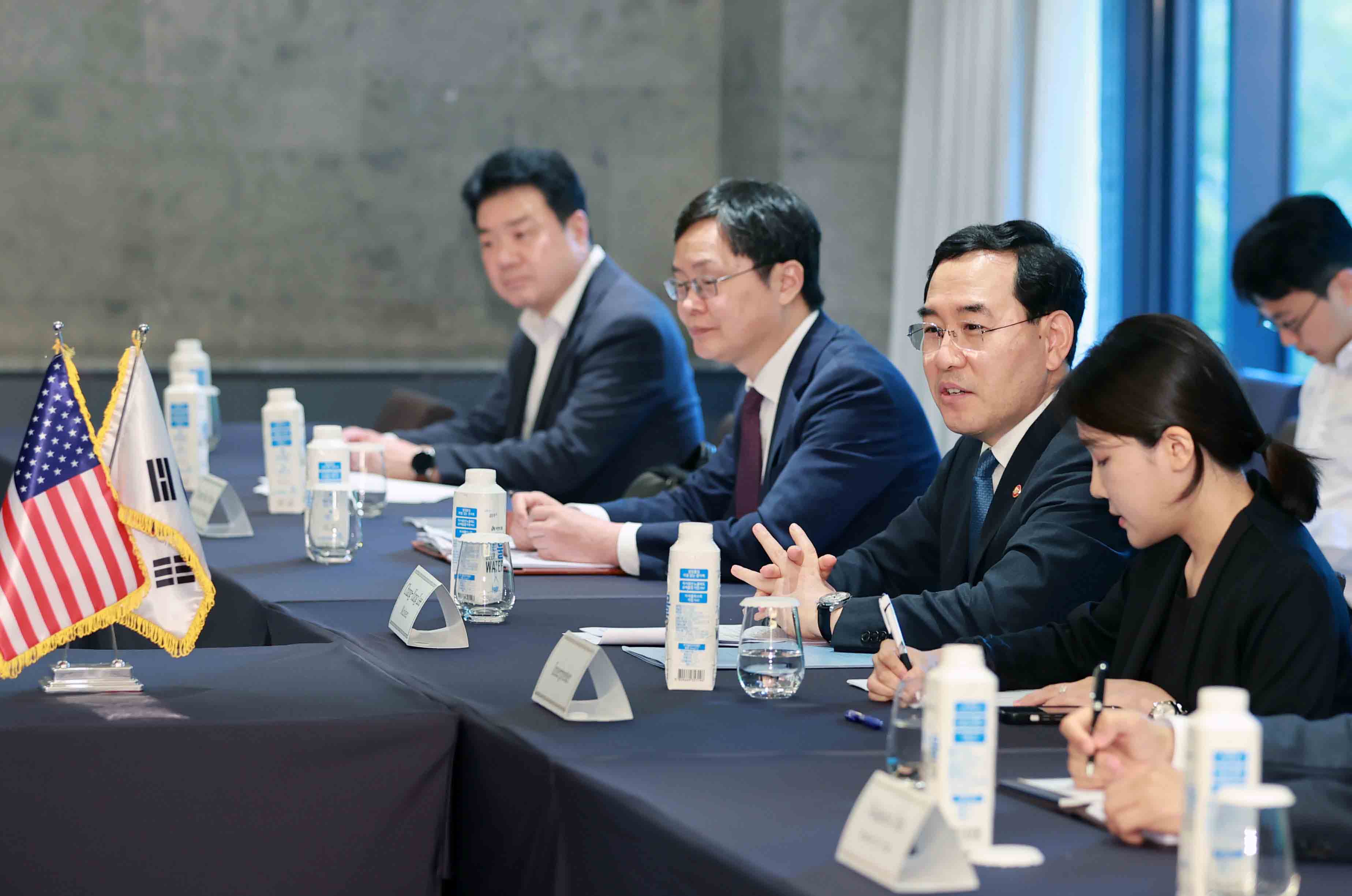 미국 하원 세입위원회 의원단 면담 5