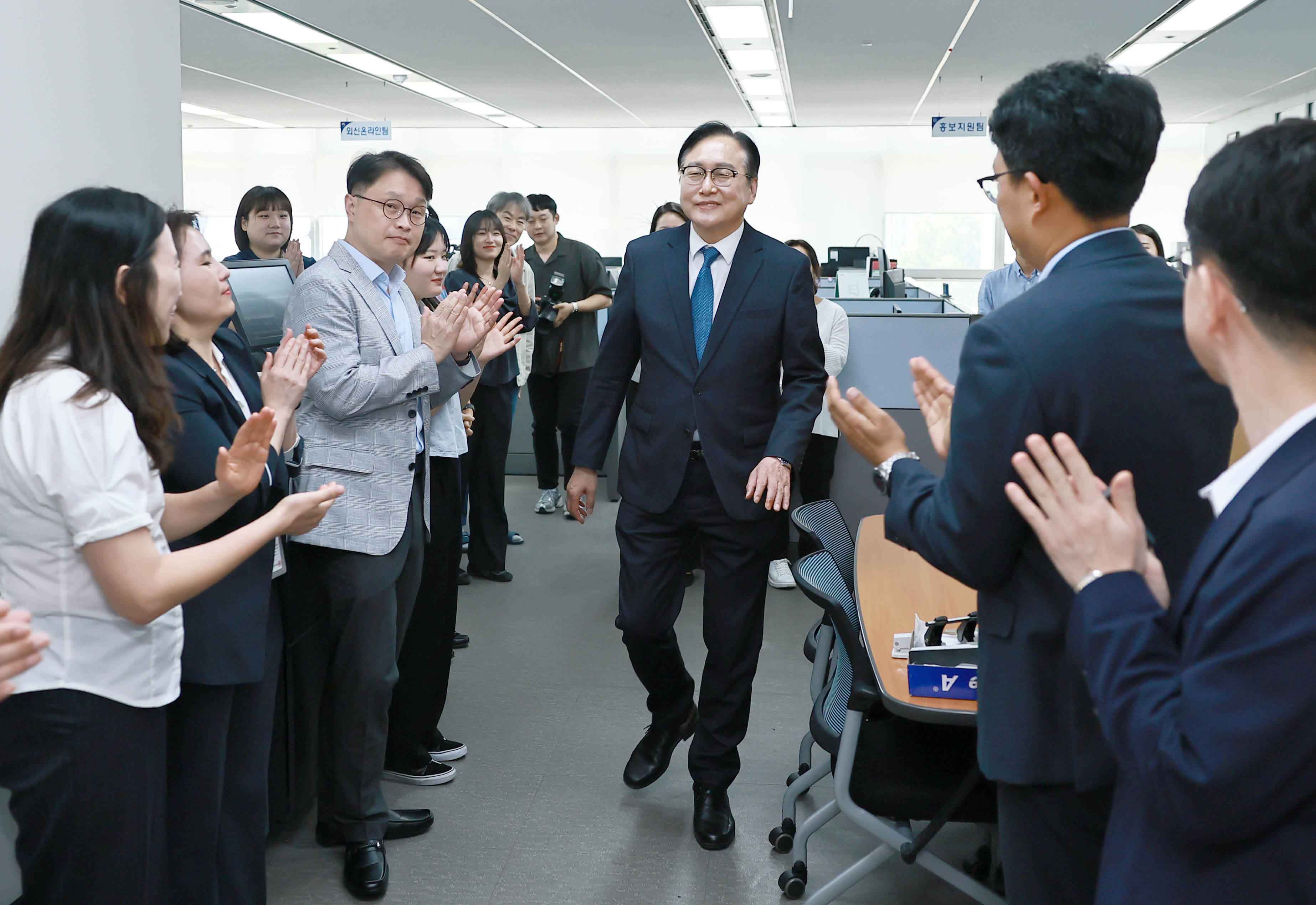 정인교 산업통상자원부 통상교섭본부장 이임식 5