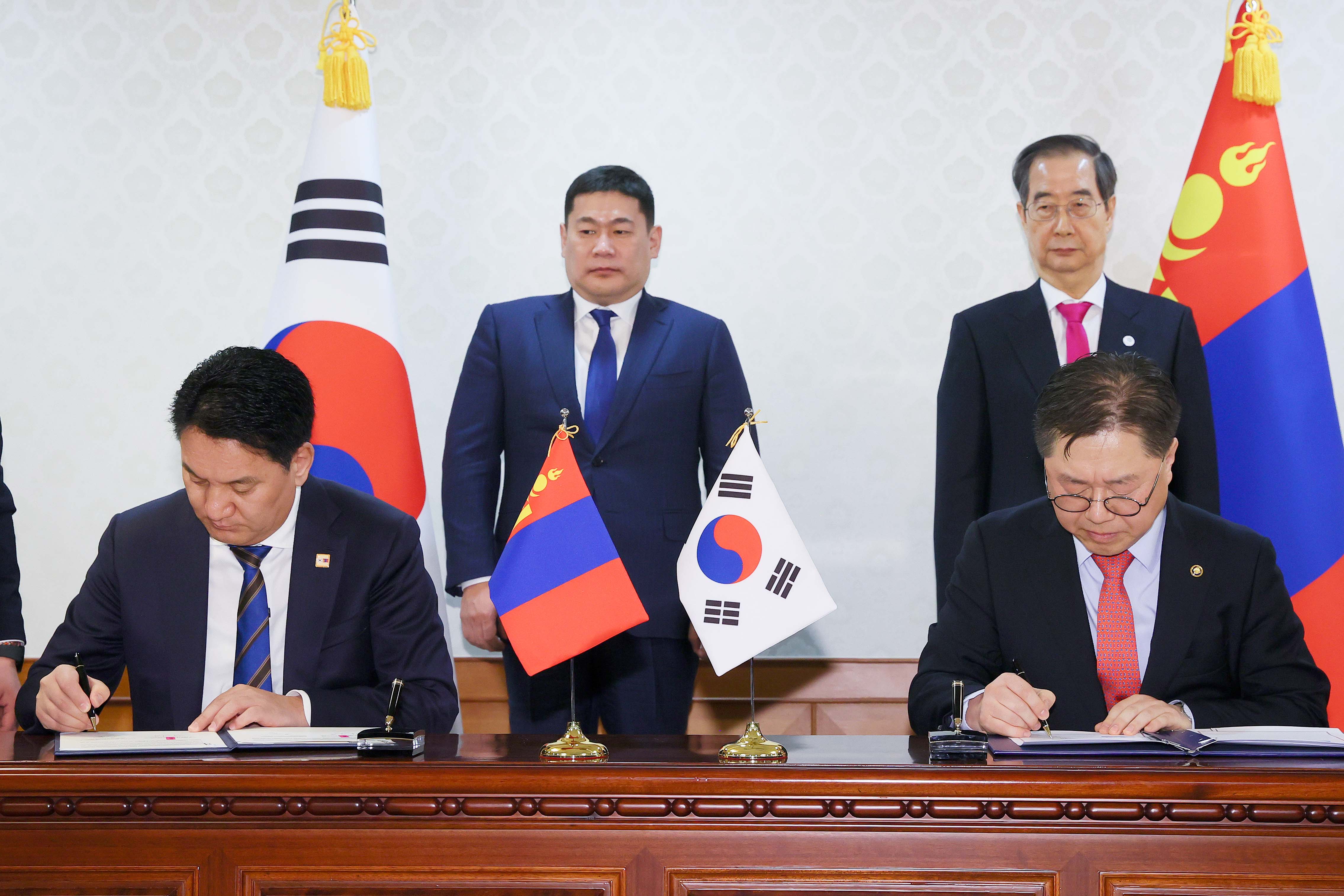 산업부-몽골 광업중공업부 간 희소금속 공급망 협력을 위한 양해각서 체결 4