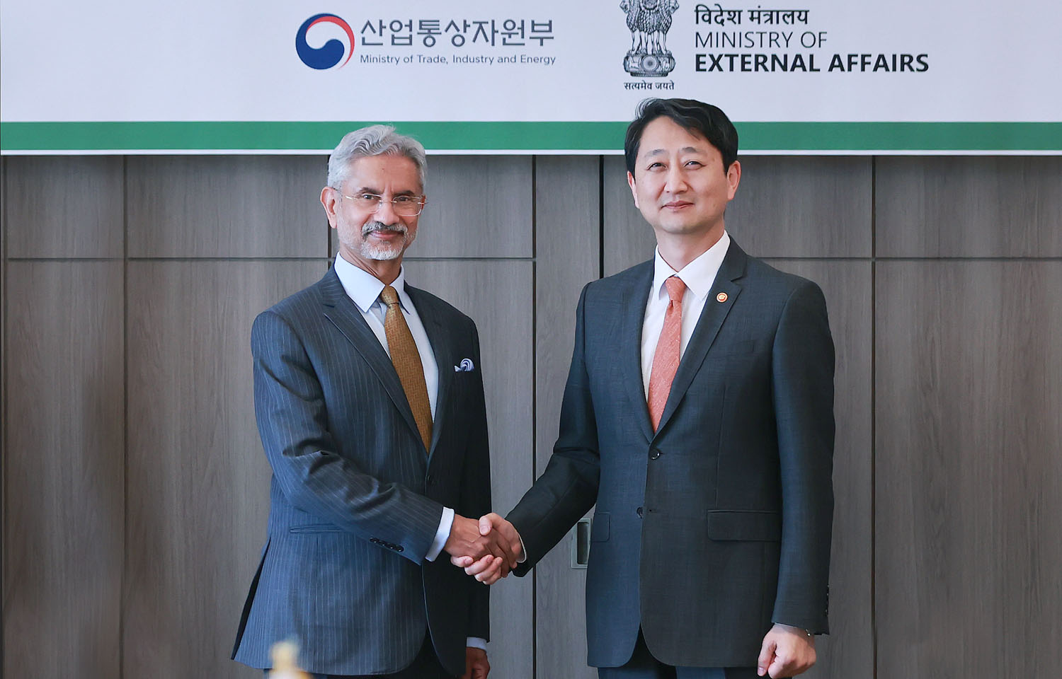 인도 외교부 장관 면담 1