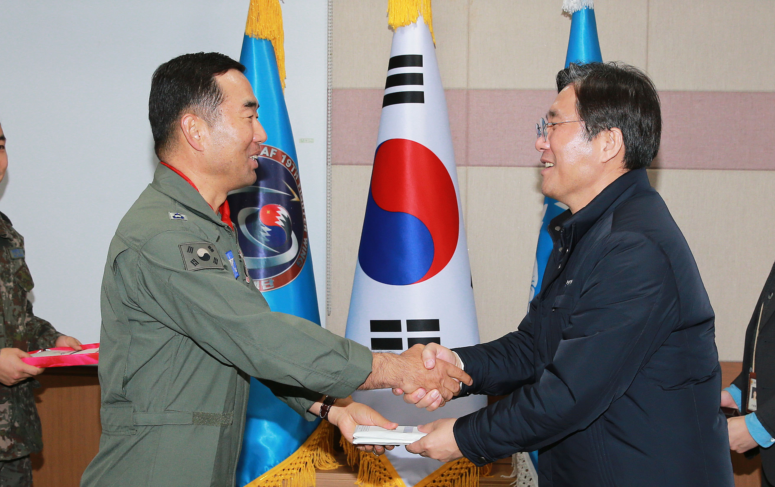 공군 제19전투비행단 위문방문 2