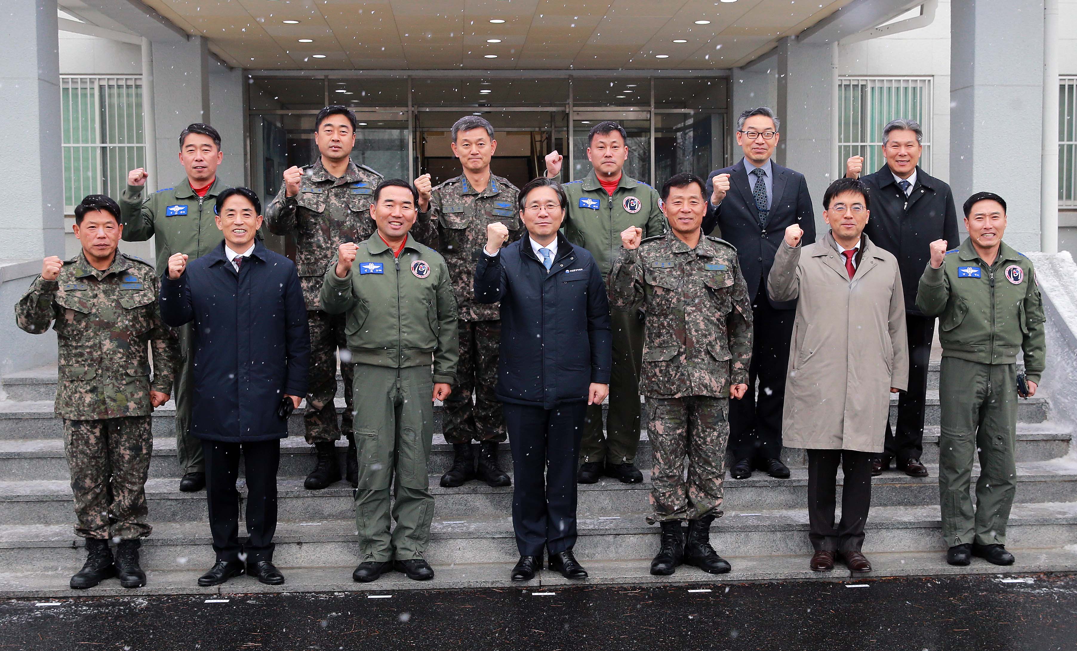 공군 제19전투비행단 위문방문 1
