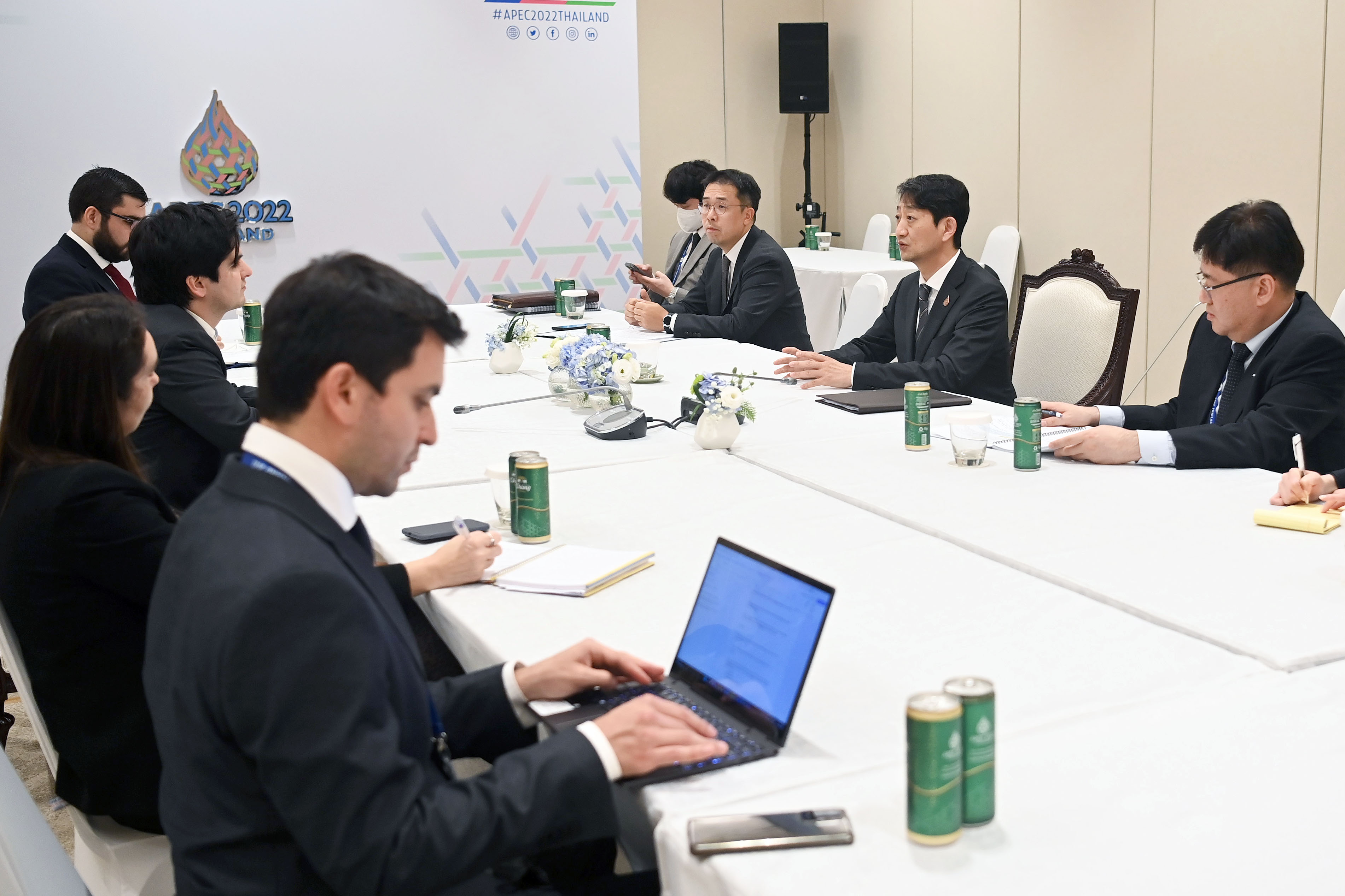 칠레 외교부 국제통상차관 면담 5