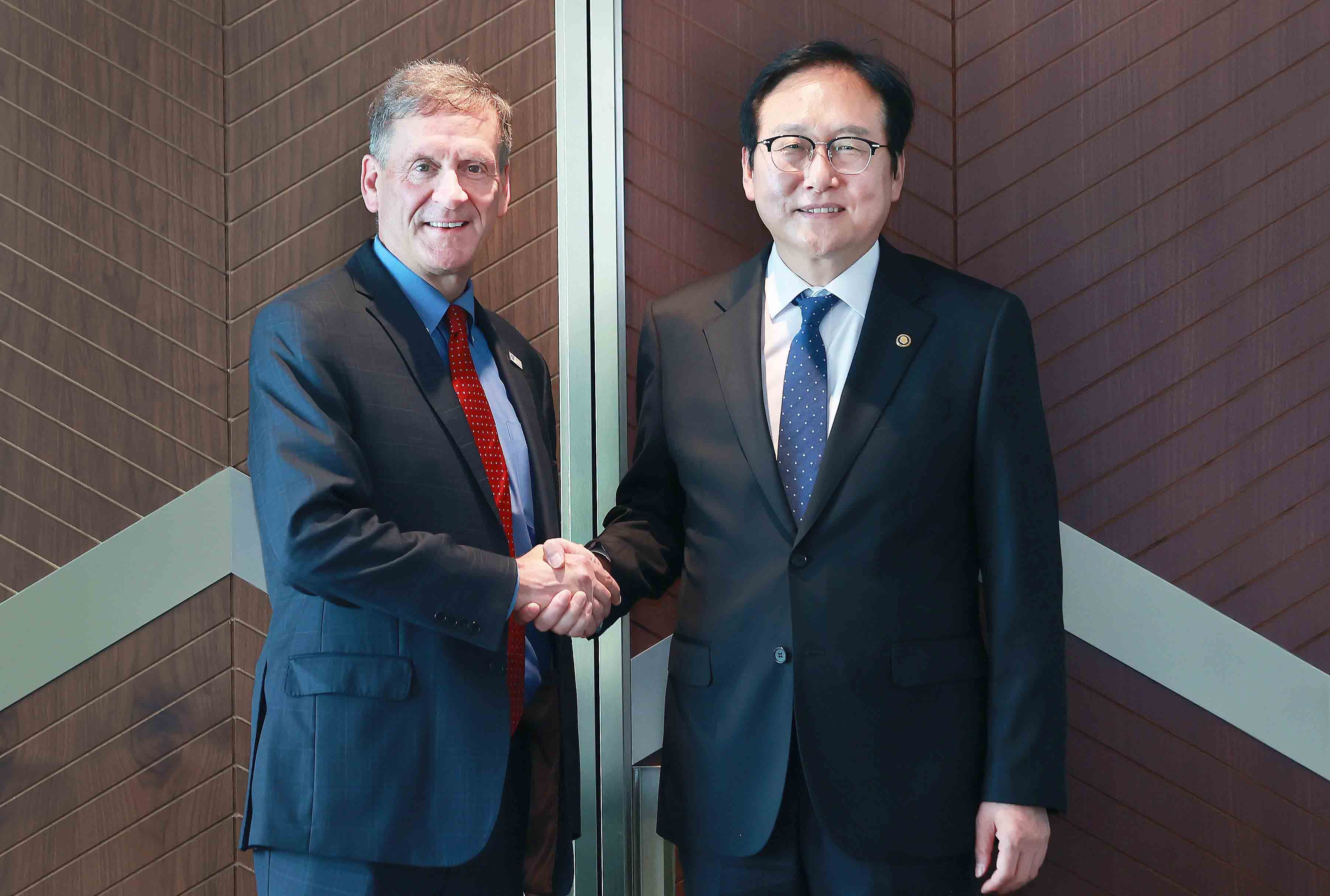 미국 우드로윌슨센터 회장 면담 1