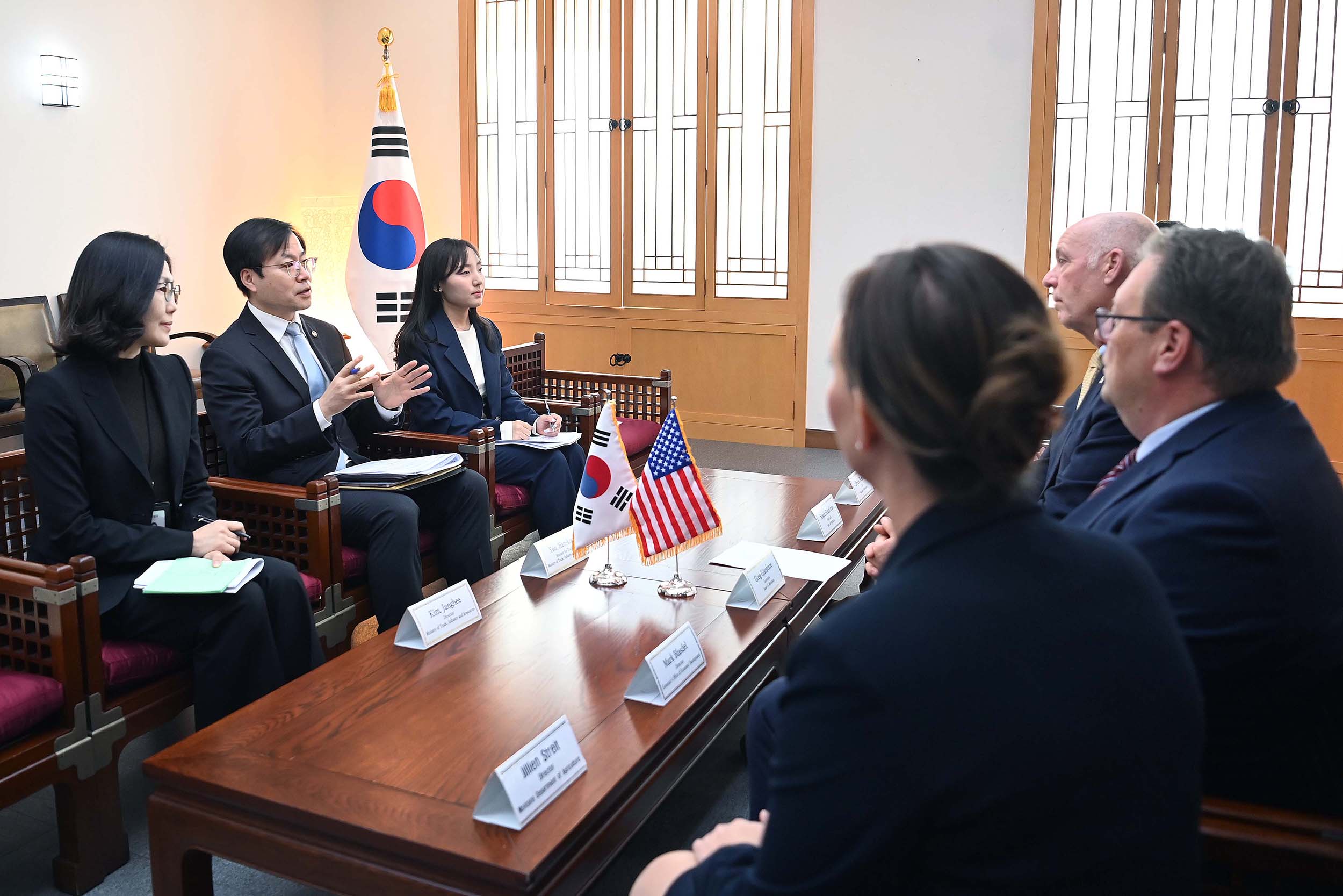 미국 몬태나주 주지사 면담 4