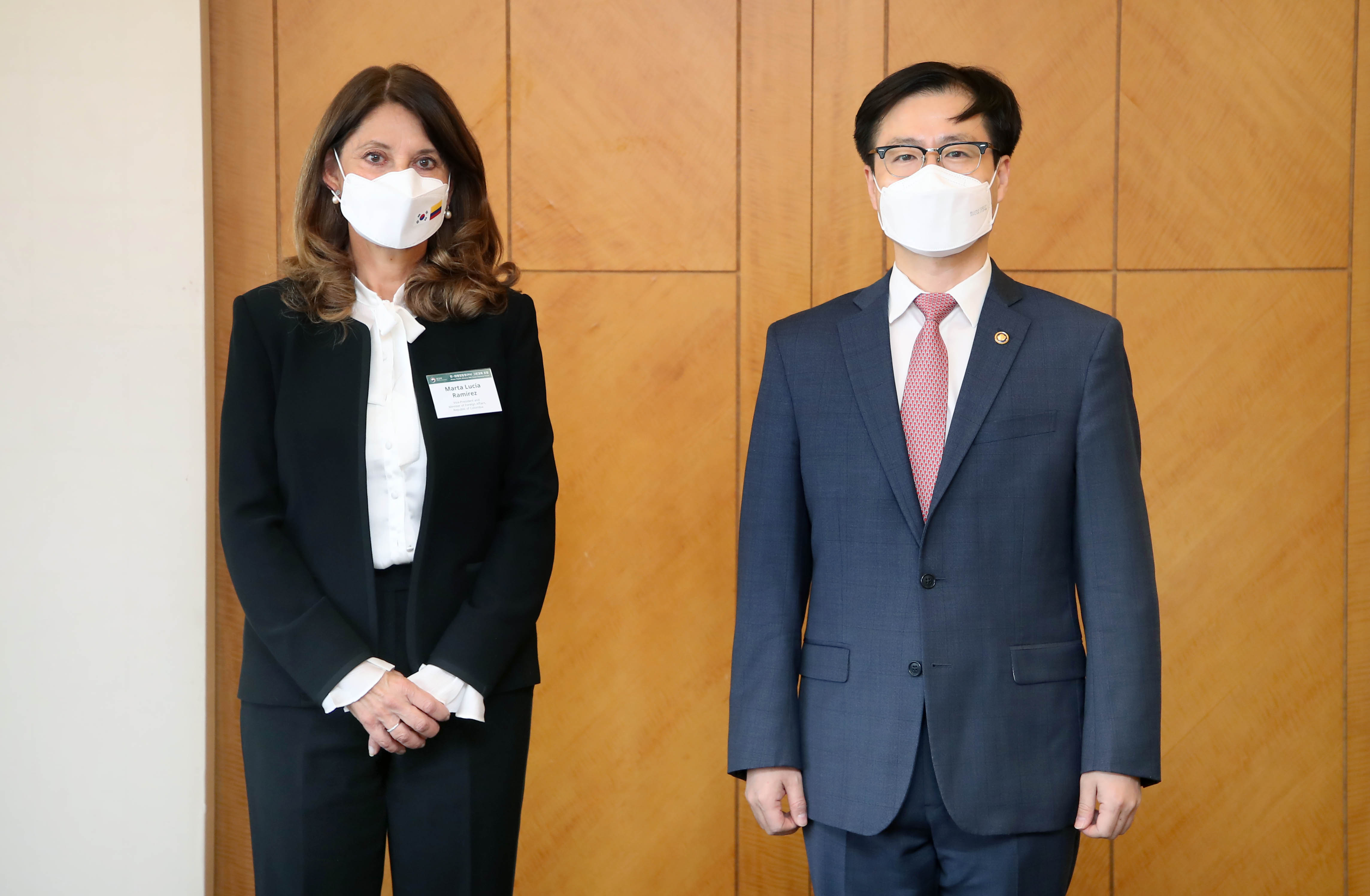 콜롬비아 부통령 겸 외교장관 면담 2