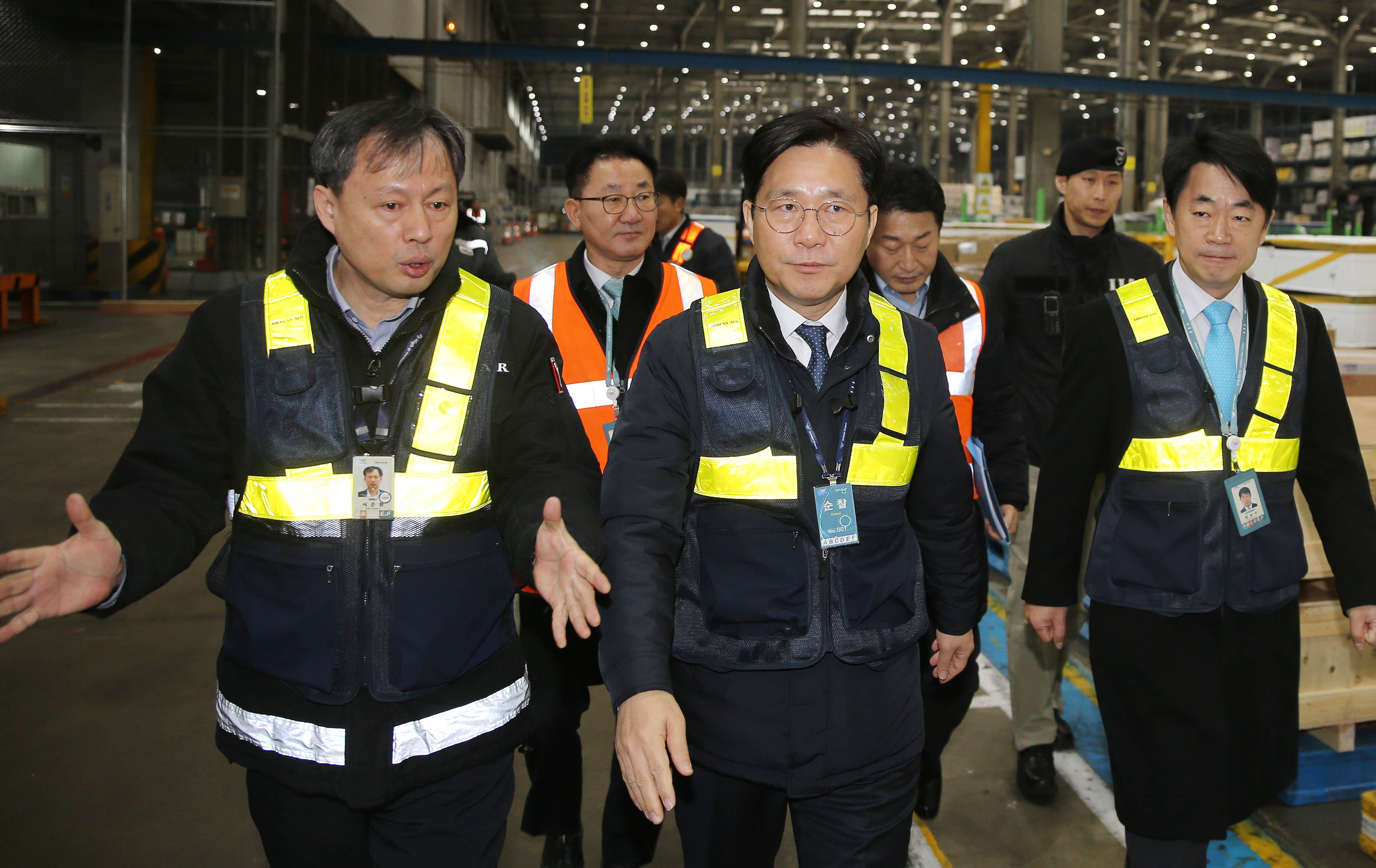인천공항 대한항공 화물터미널 수출현장 방문 2