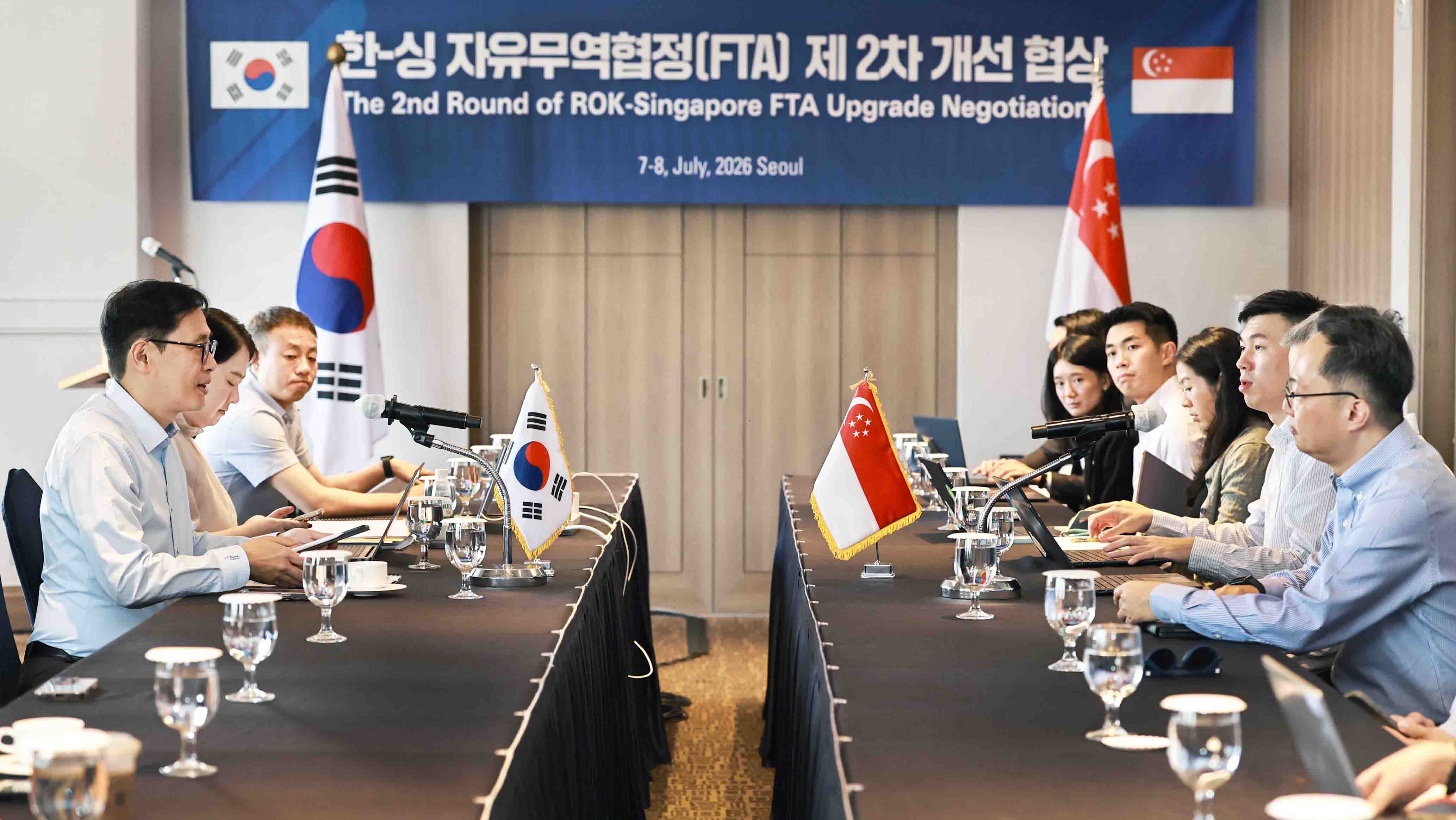 한-싱가포르 자유무역협정(FTA) 제2차 개선협상 개최 3