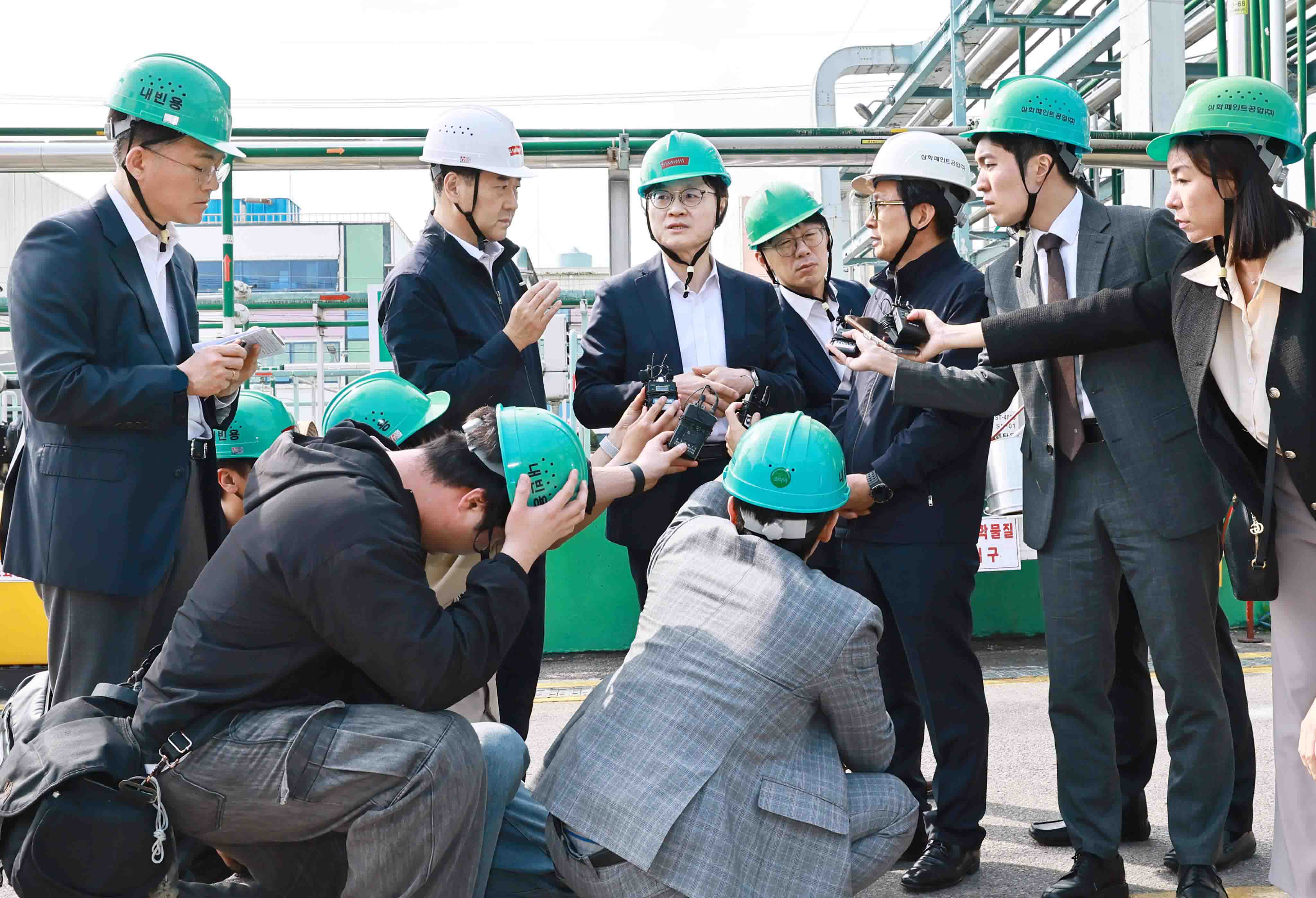 조선·자동차·주택용 페인드 생산기업인  SP삼화 현장방문 3