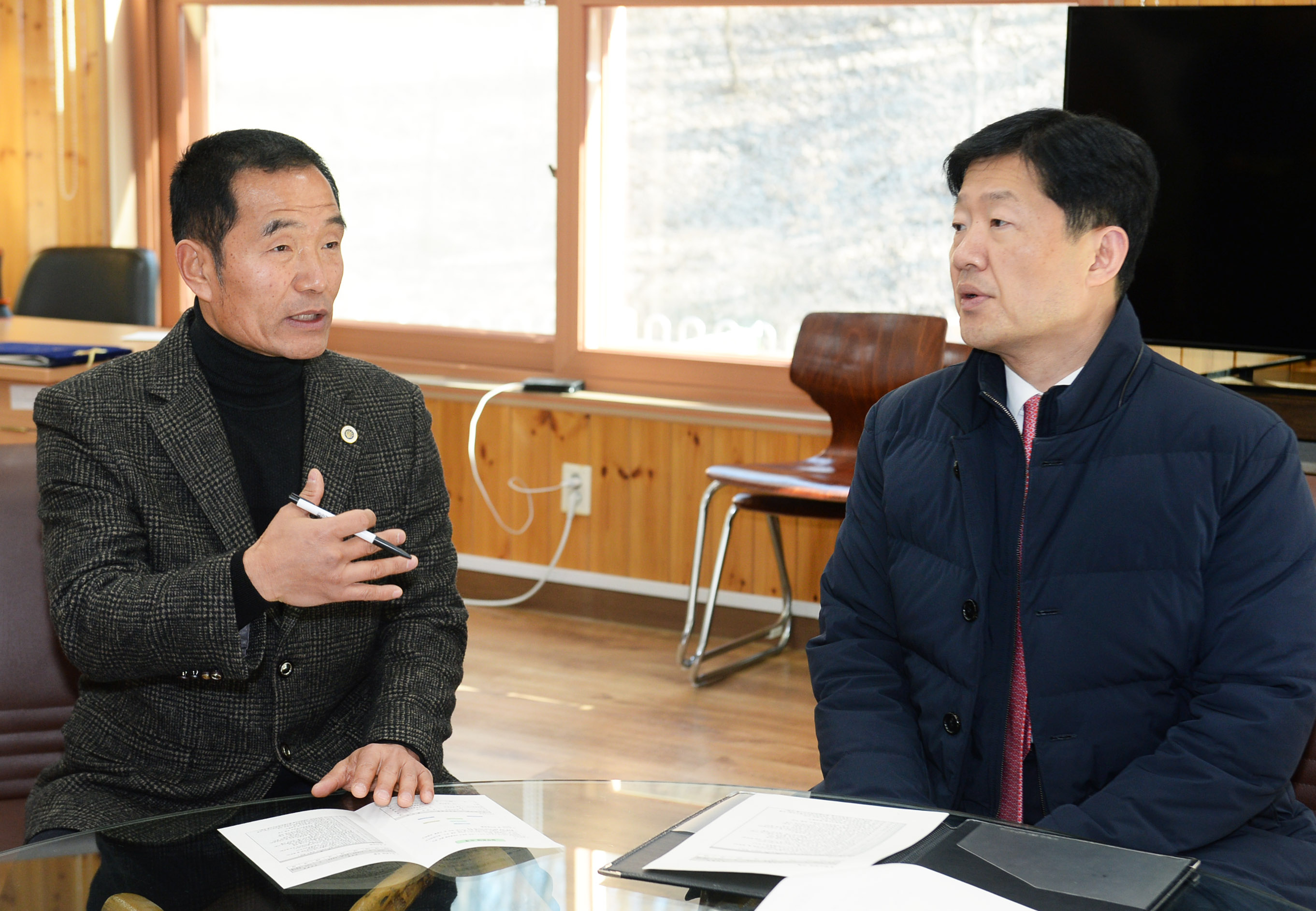 정신장애인 사회복귀시설인 늘푸른집 방문 4