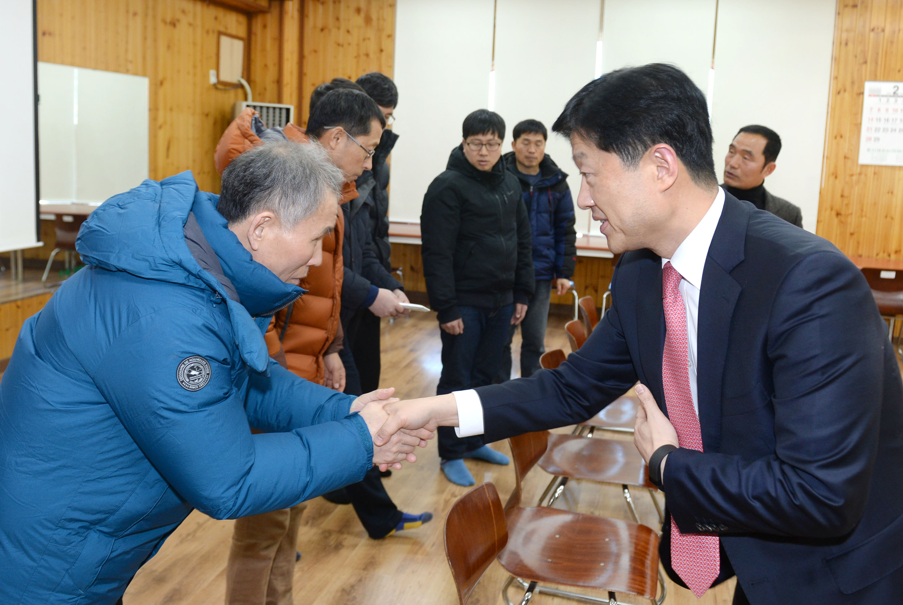 정신장애인 사회복귀시설인 늘푸른집 방문 3