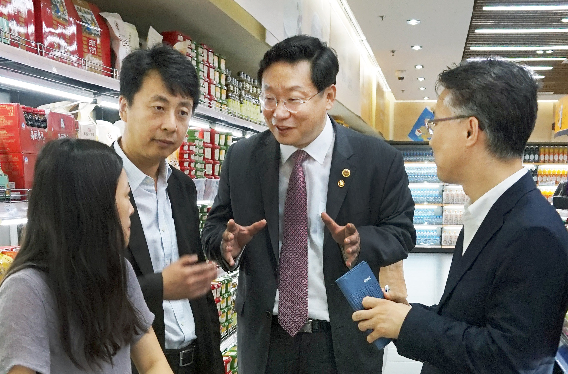 중국 상하이 이마트 현장방문 3