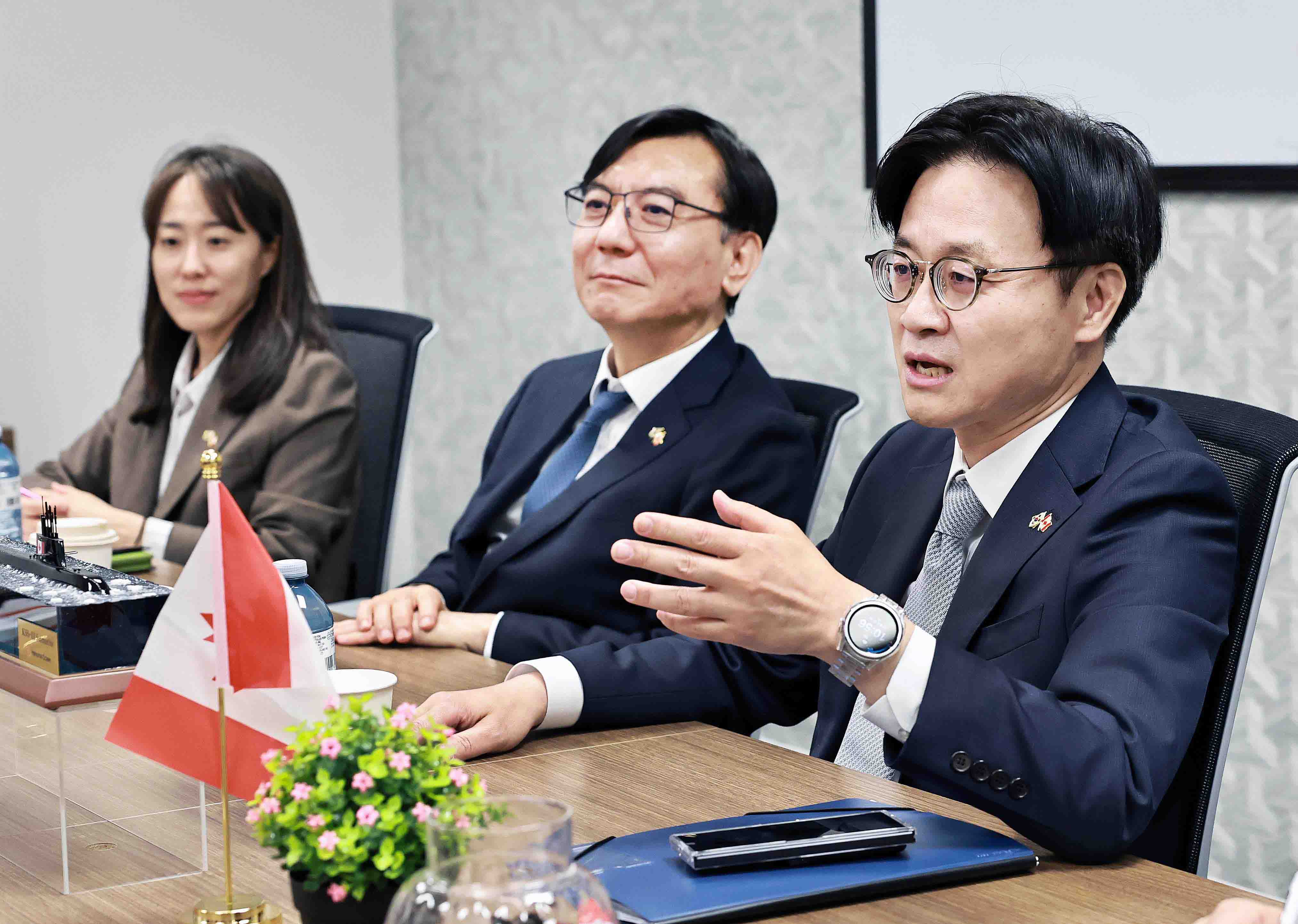 캐나다 자동차부품제조협회 회장 면담 2