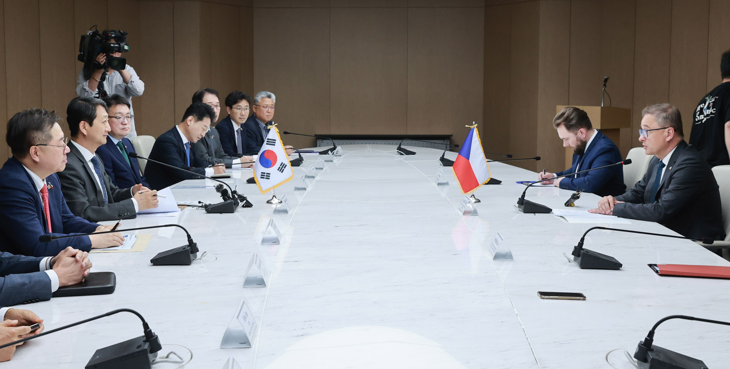 주한 체코대사 면담 2