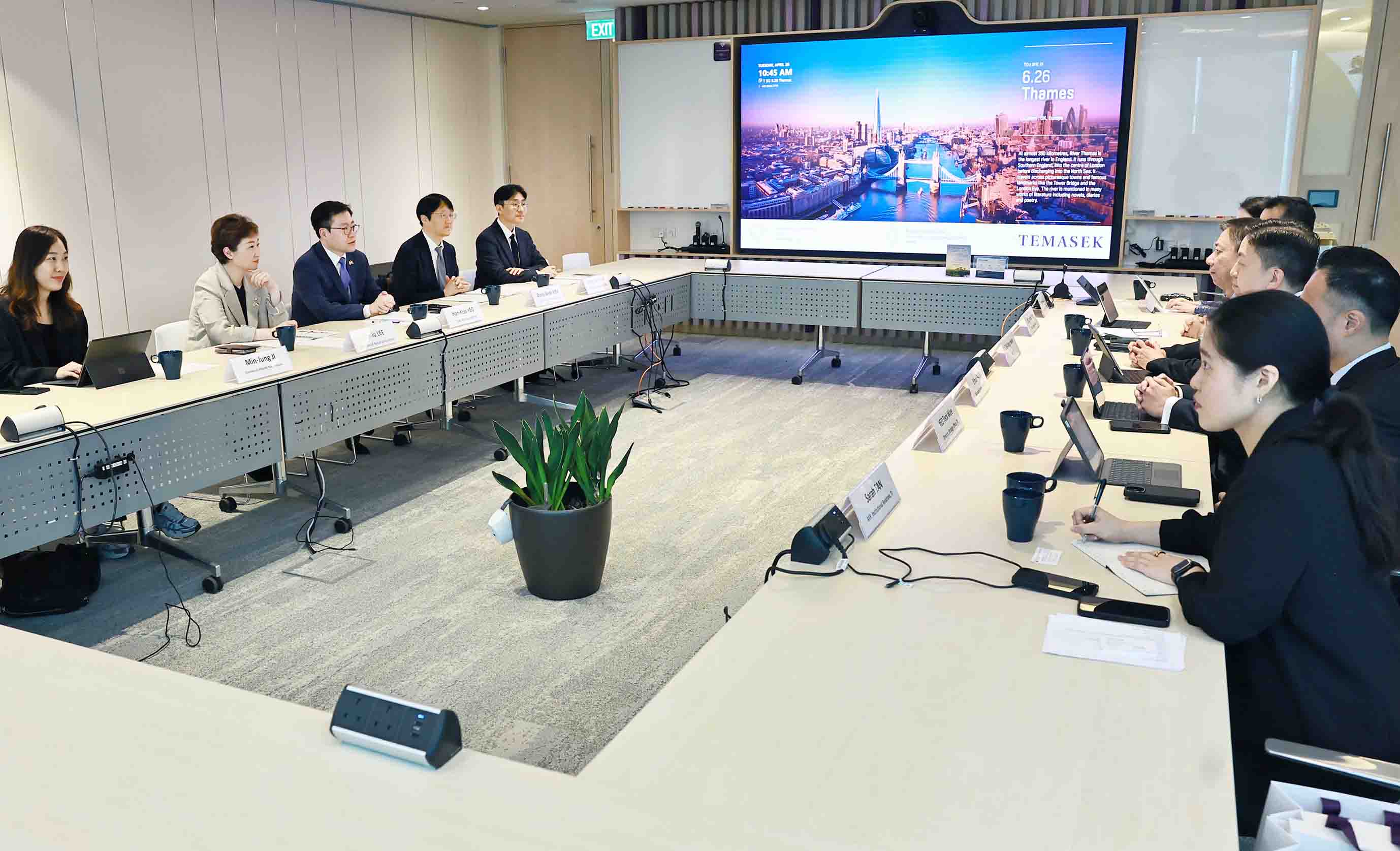 싱가포르 테마섹(Temasek) CEO 면담 3