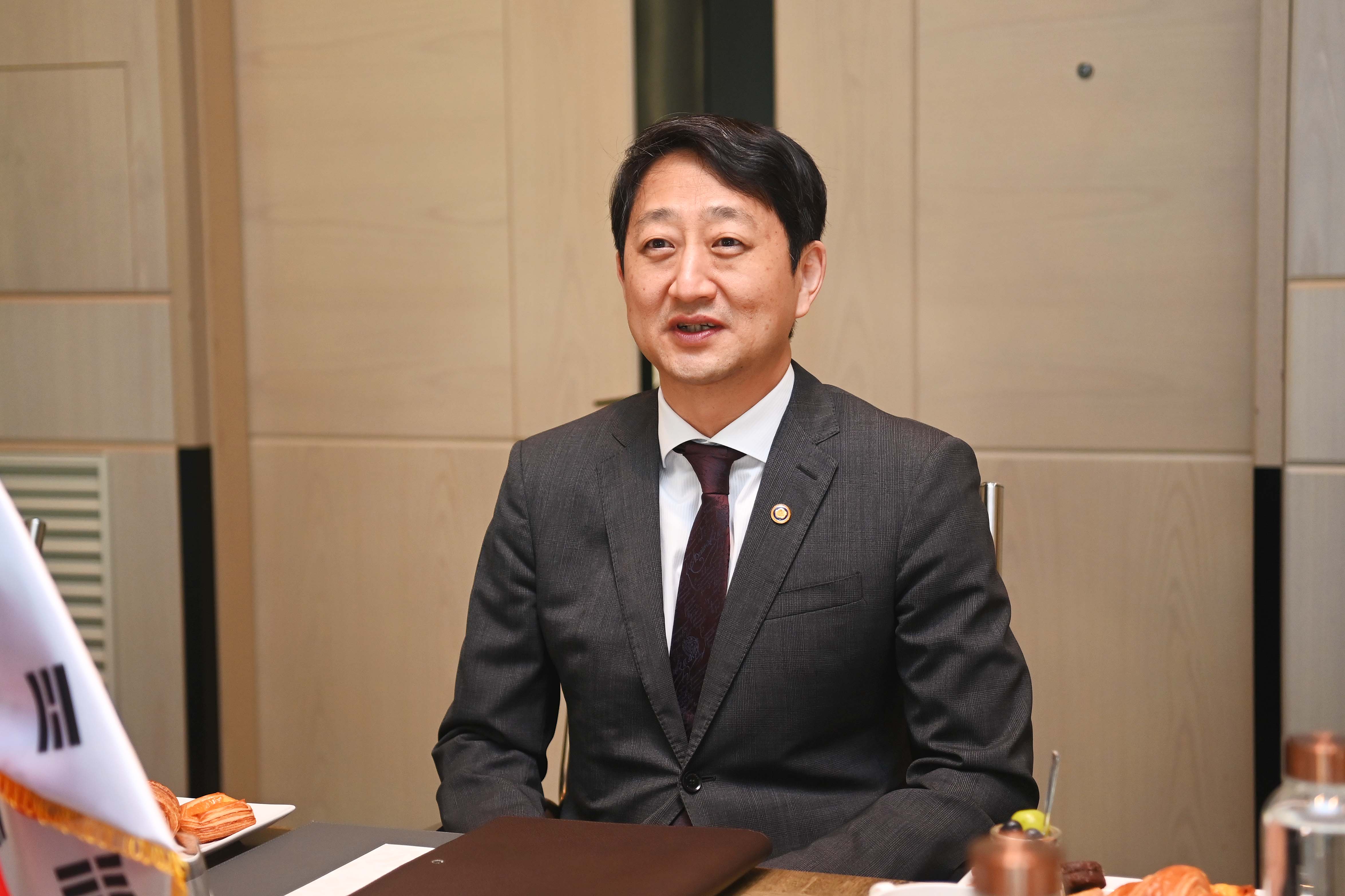 영국 무역특사 면담 4