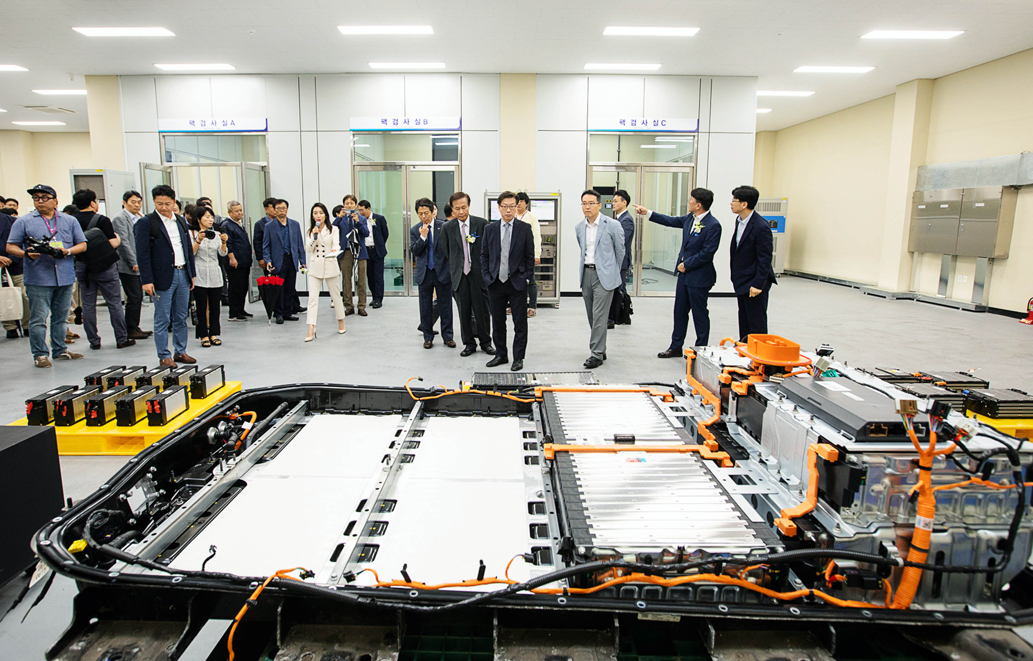 국내 제1호 전기차배터리 산업화 센터 개소식 5