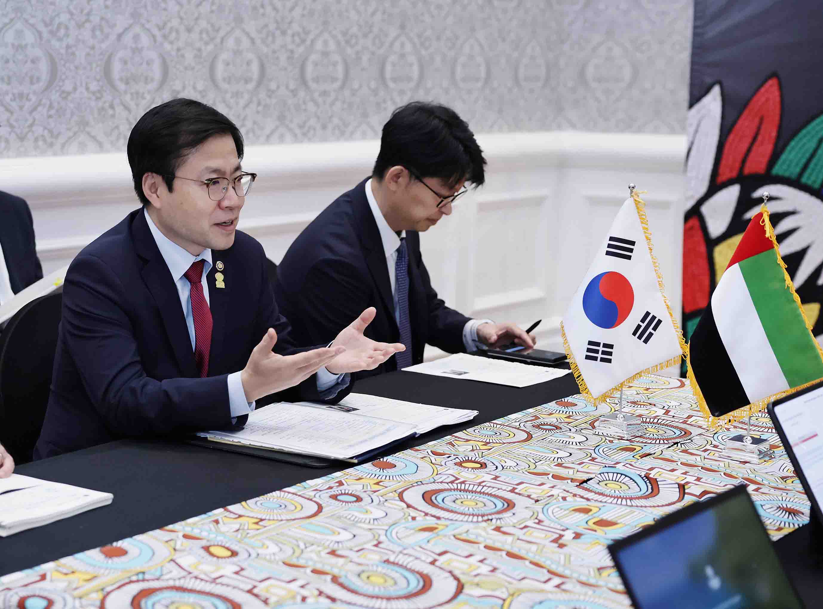 UAE 대외무역부 장관 면담 3
