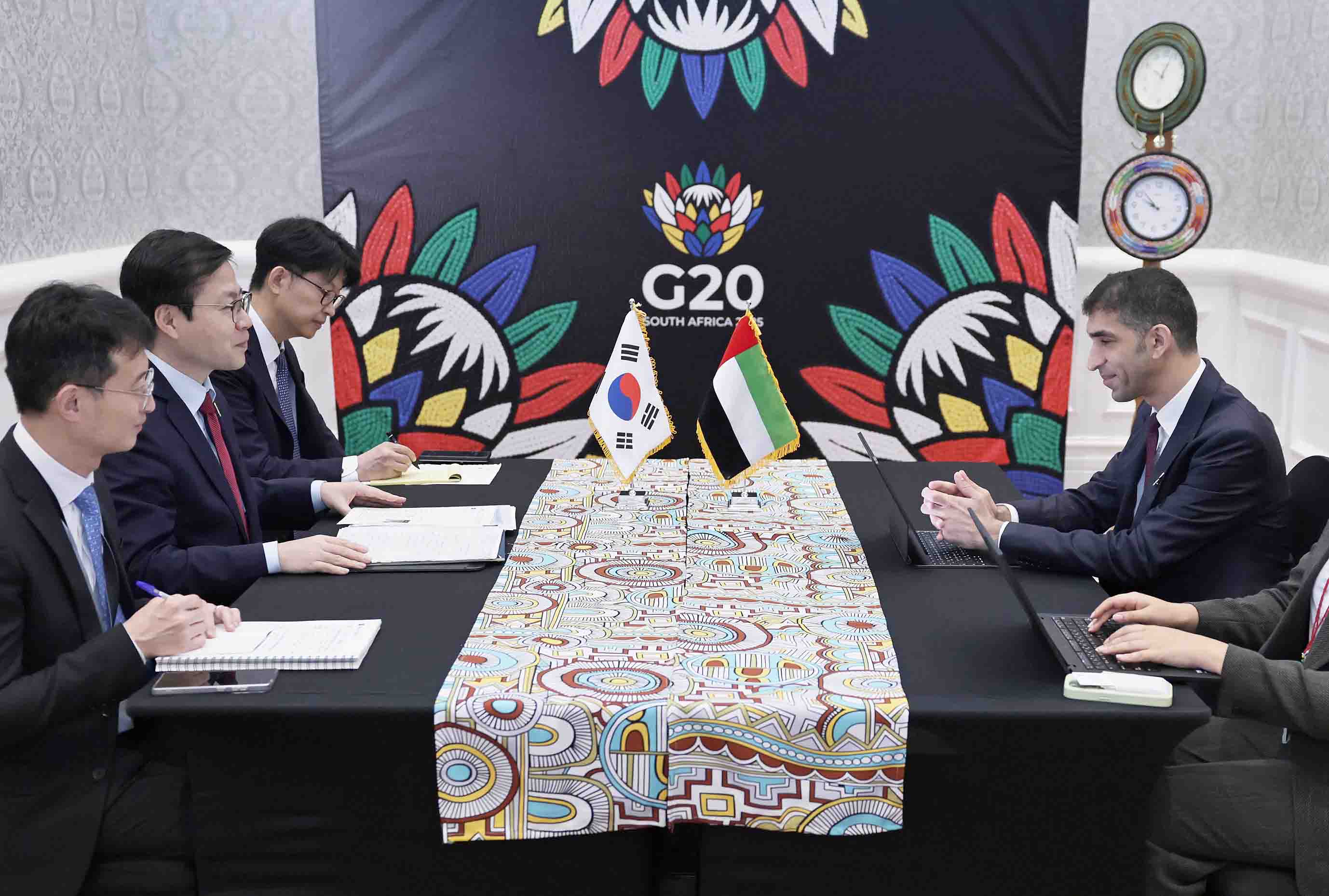 UAE 대외무역부 장관 면담 2
