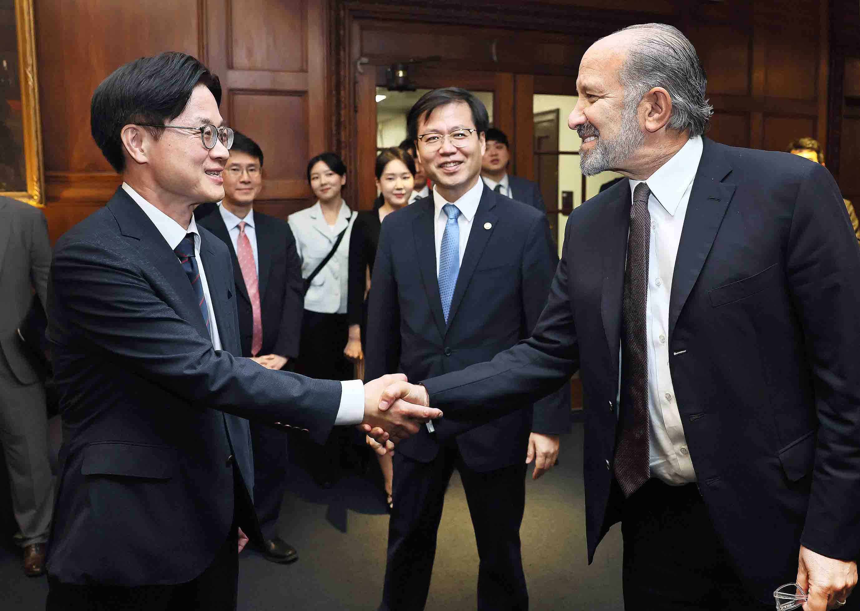 미국 상무부 장관 면담 3