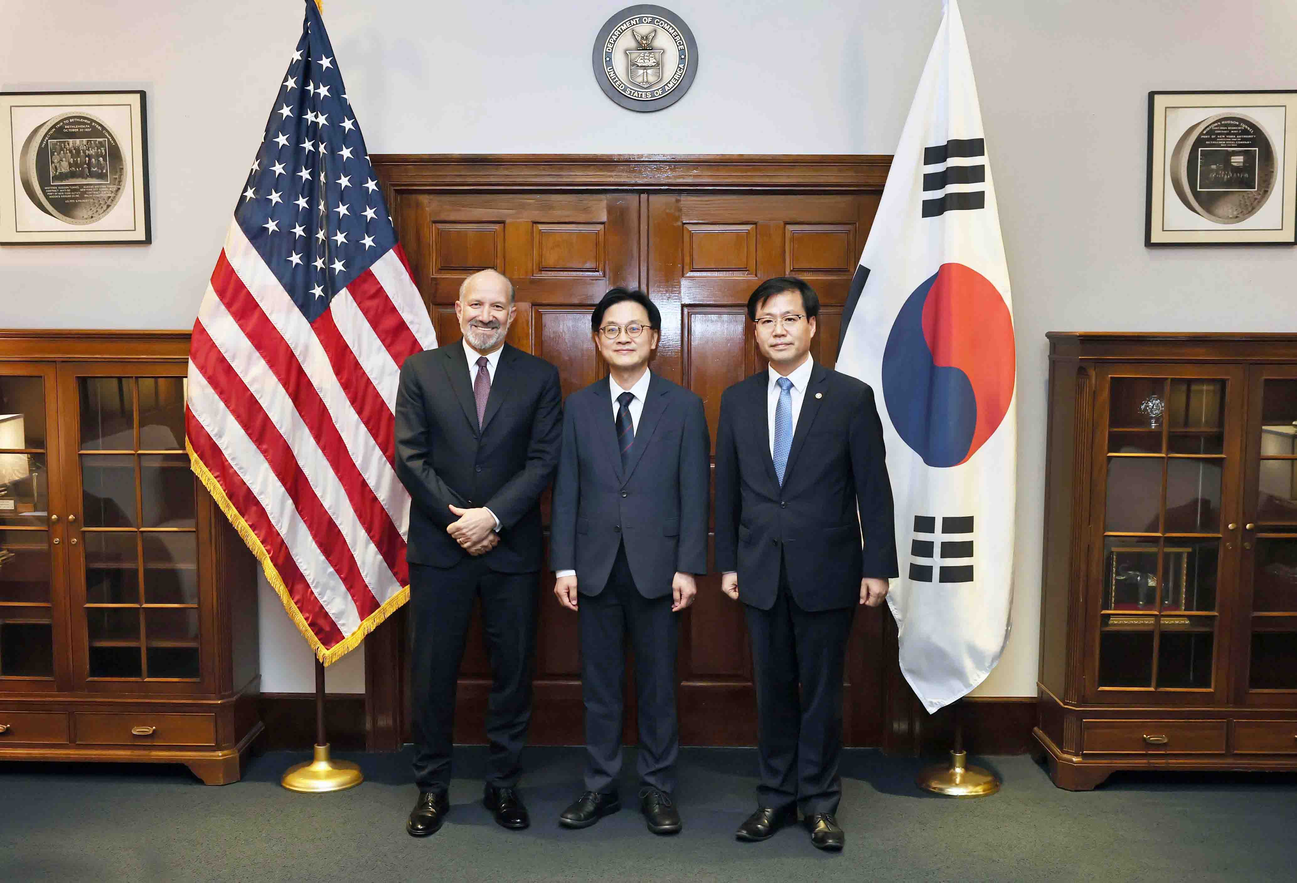 미국 상무부 장관 면담 1