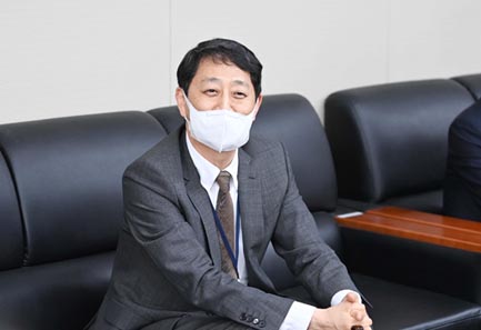 신임 산업통상자원부 통상교섭본부장 기자실 방문 1