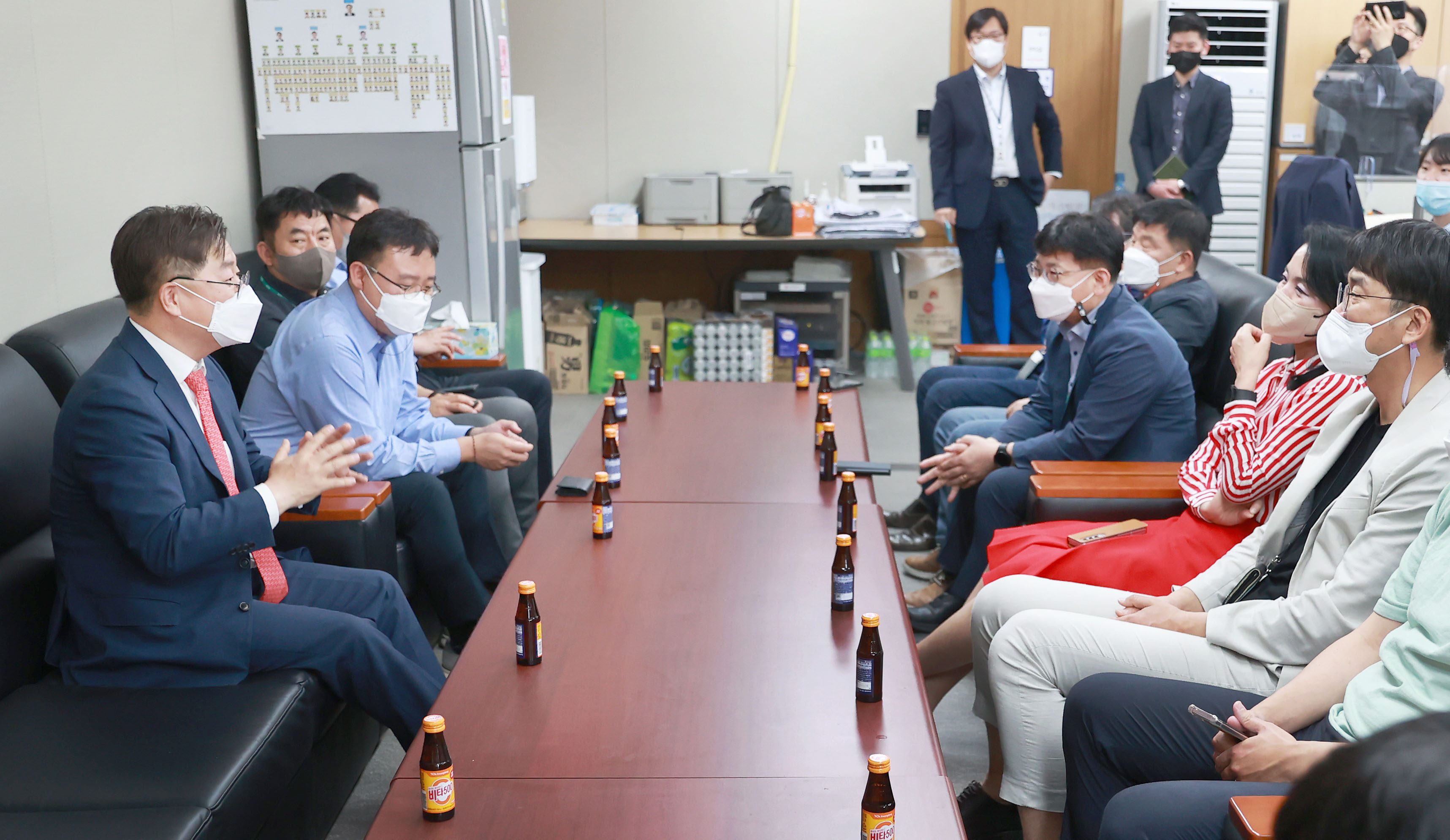 박일준 산업통상자원부 2차관 기자실 방문 2