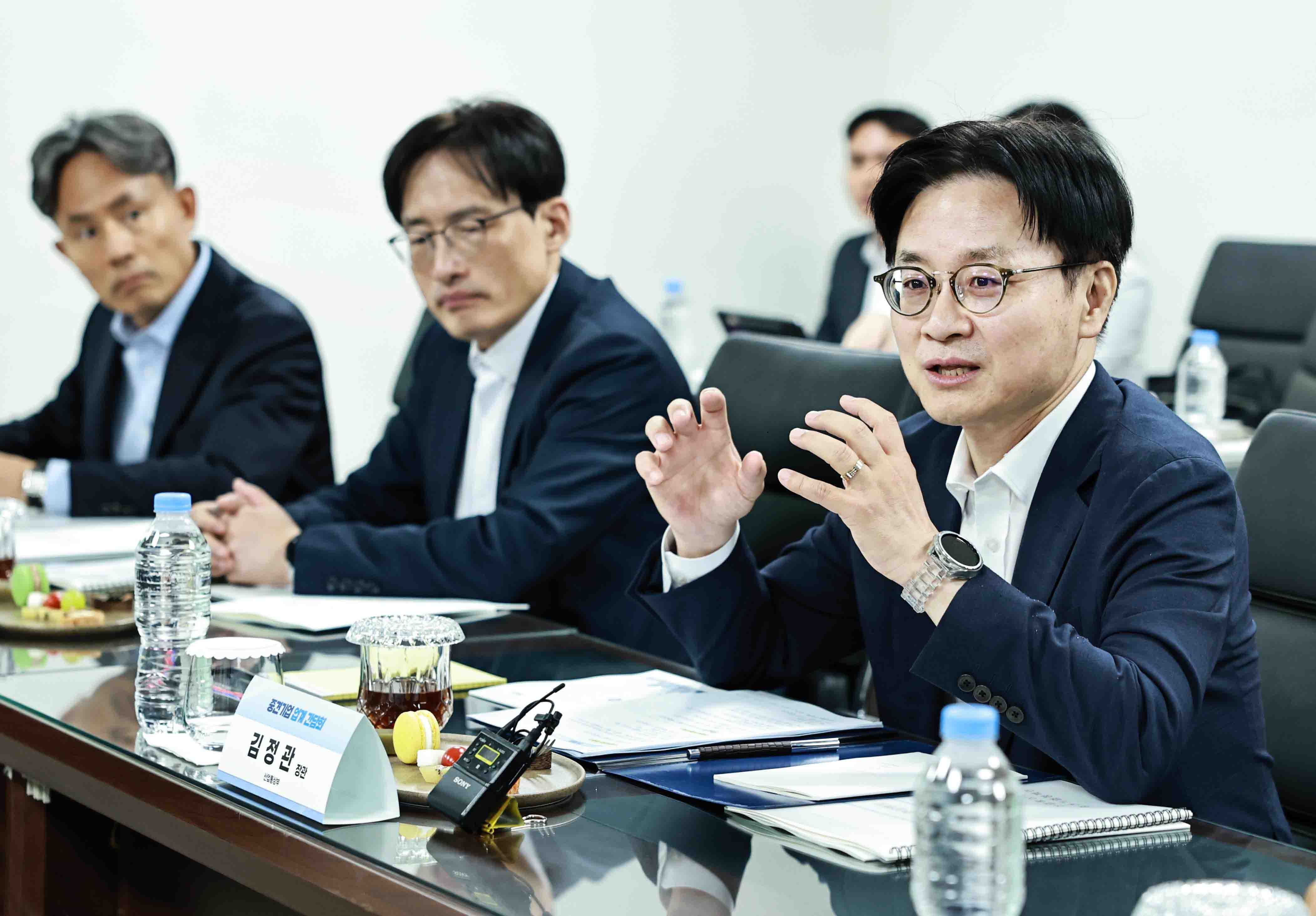 중견기업 업계 간담회 및 월드클래스 선정서 수여식 2