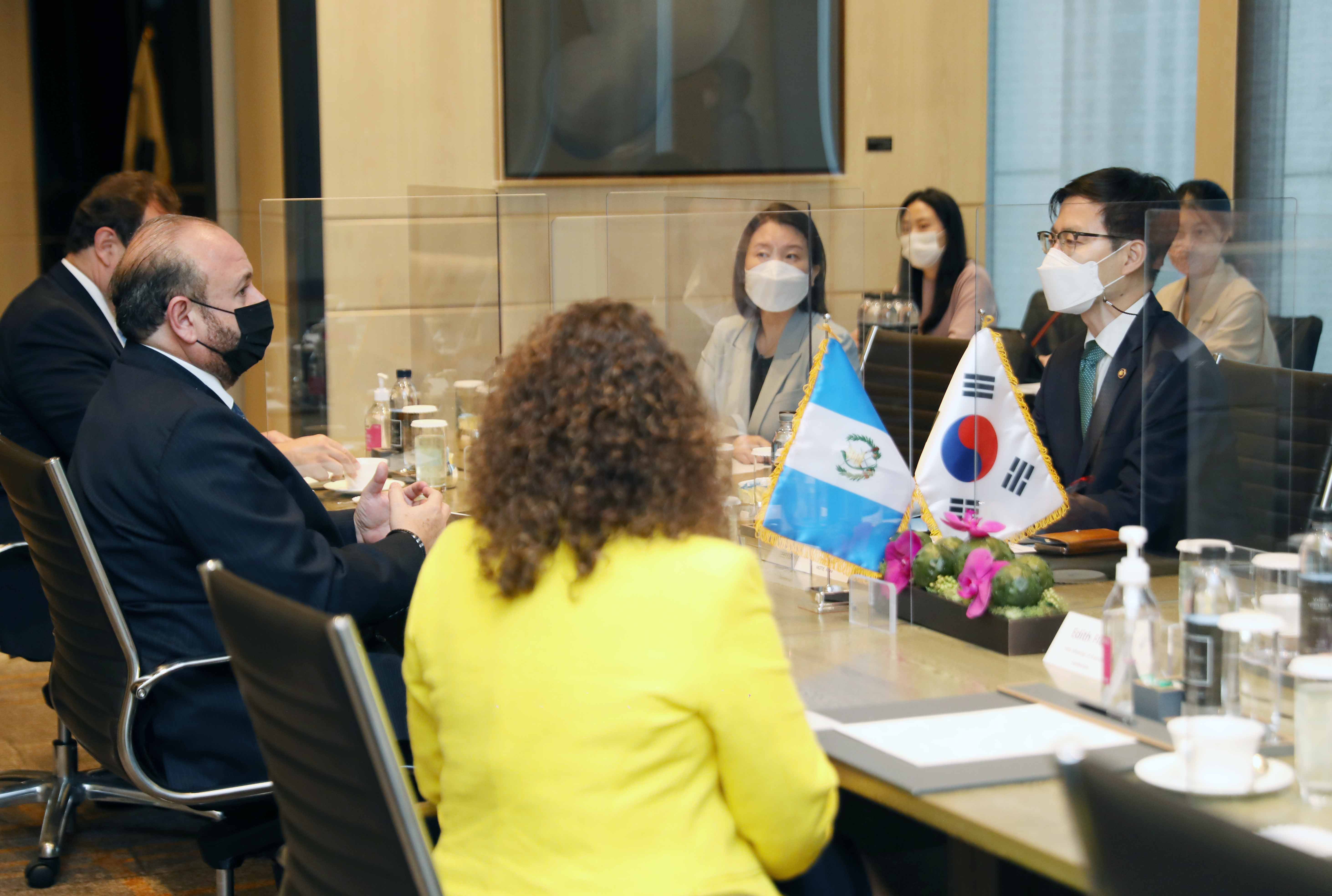 과테말라 경제부 장관 면담 6