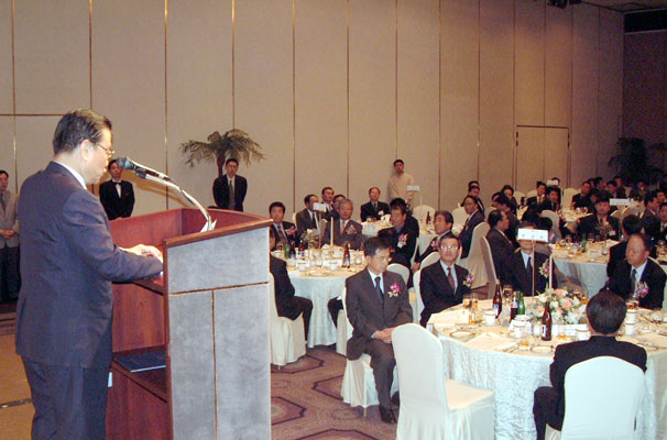 2001서울국제종합전기기기전포상식 리셉션 2