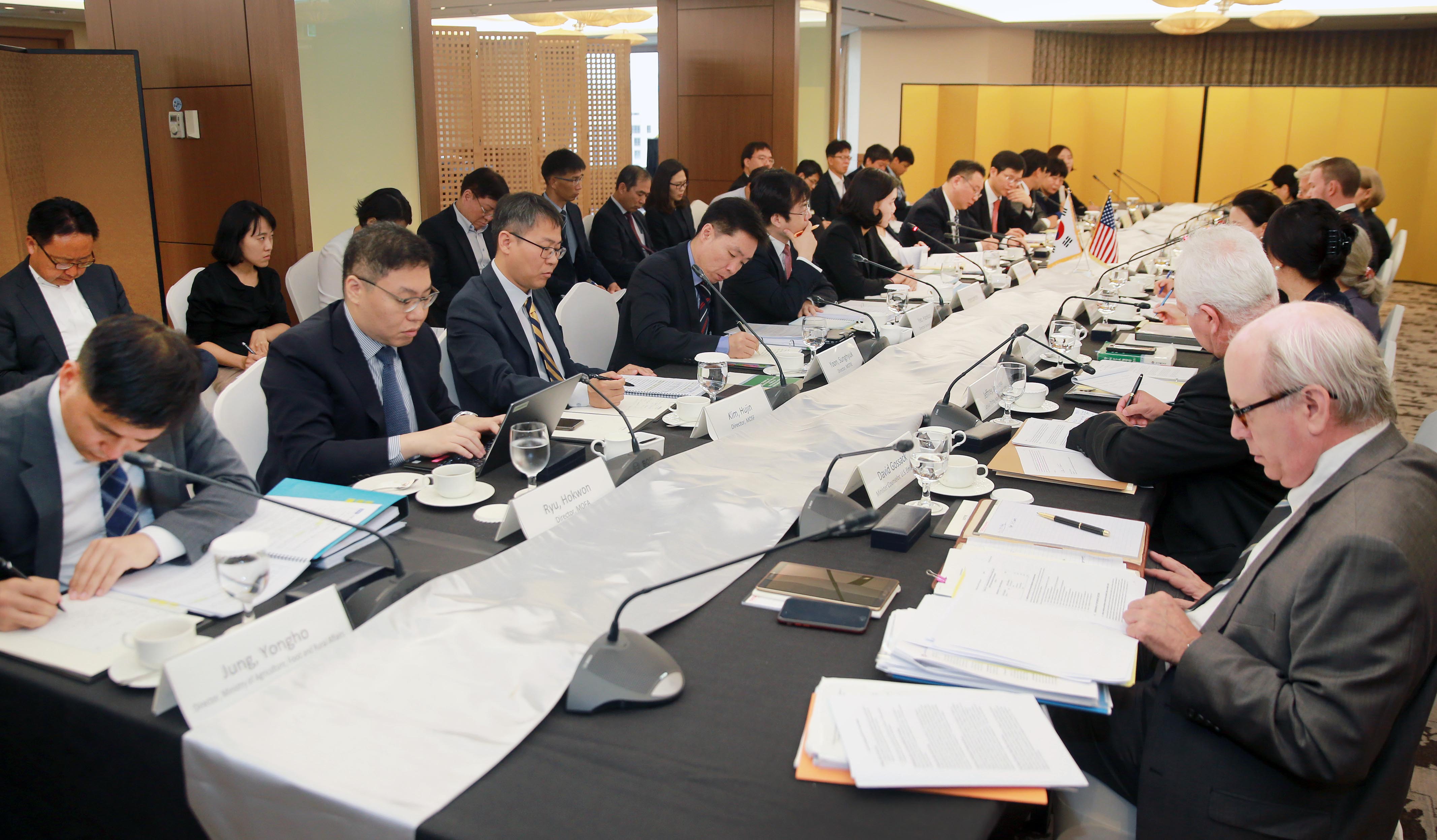 한미 FTA 공동위원회 특별회기 고위급 대면회의 4