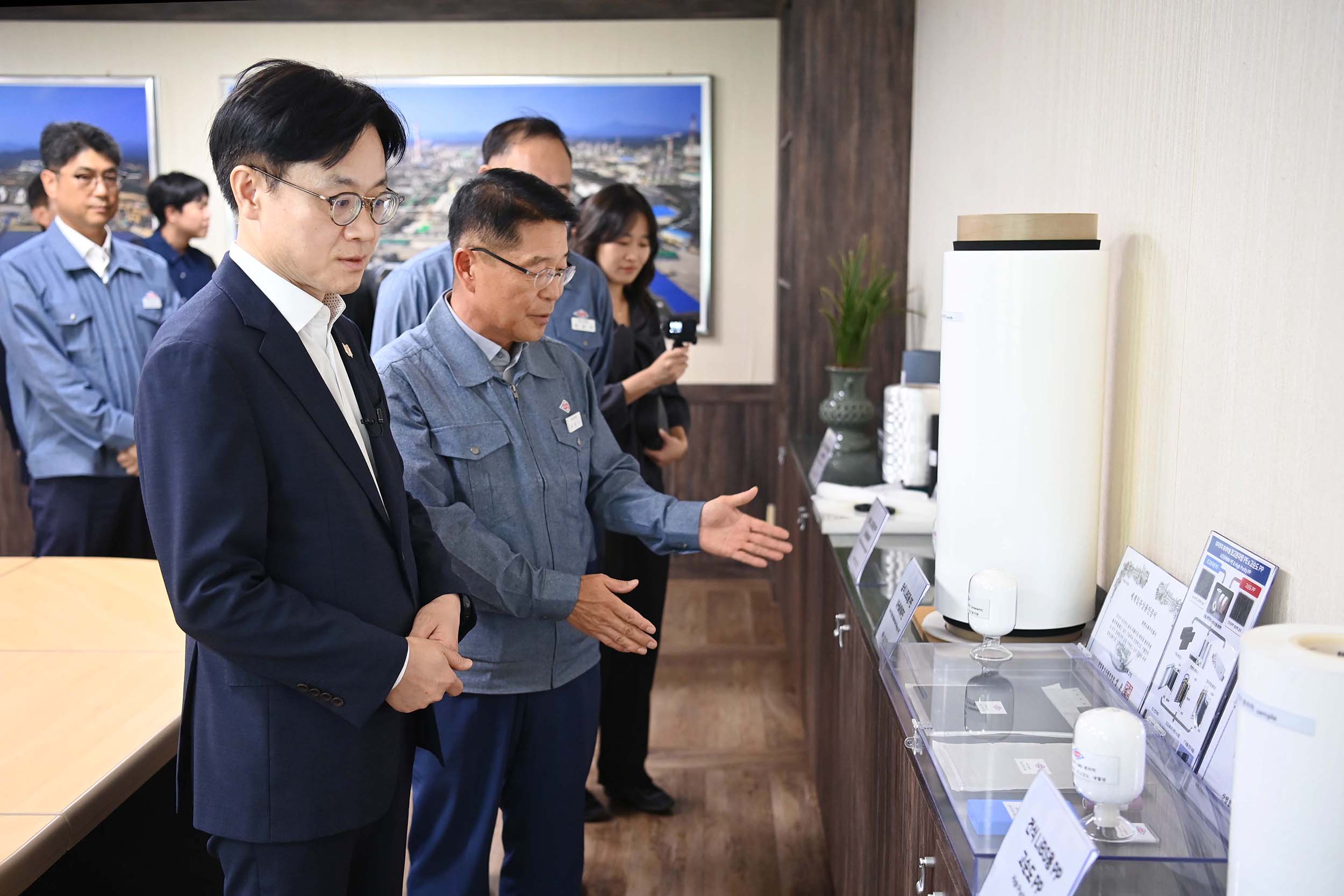울산 석유화학산업단지 방문 5