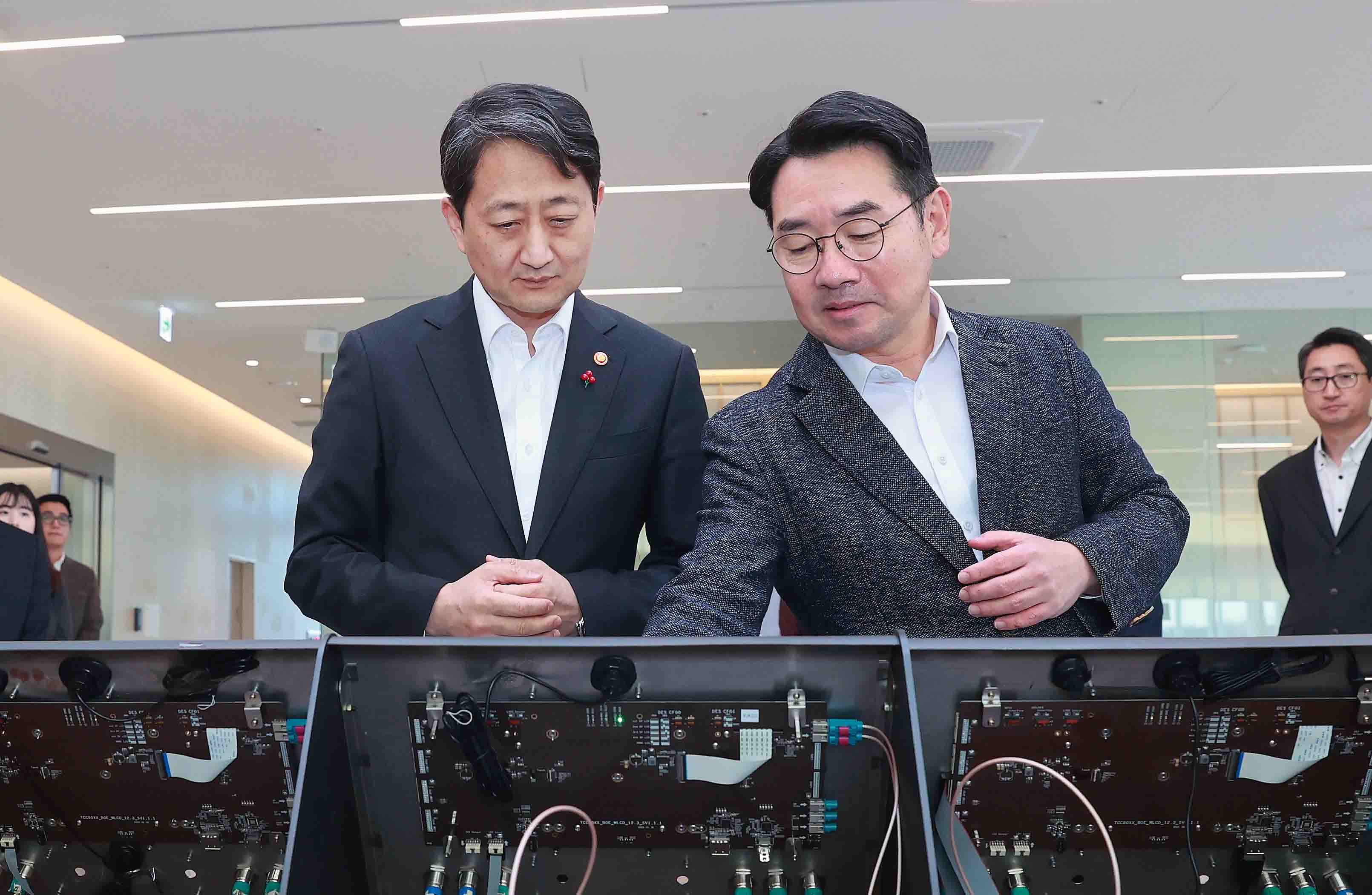 반도체 설계 전문기업인 텔레칩스 현장 방문 1