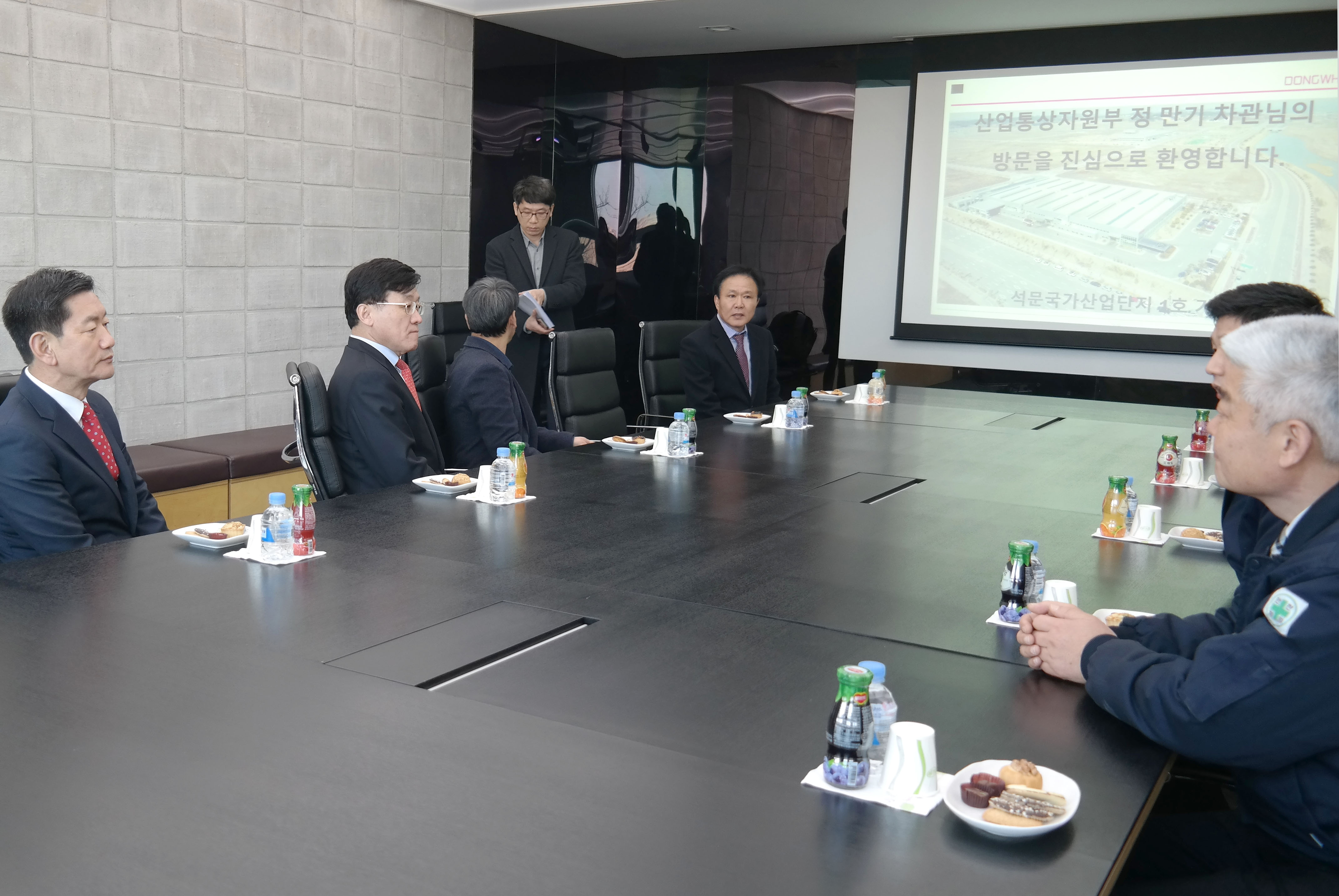 산학융합지구 우수 협력기업 현판 제막식 5