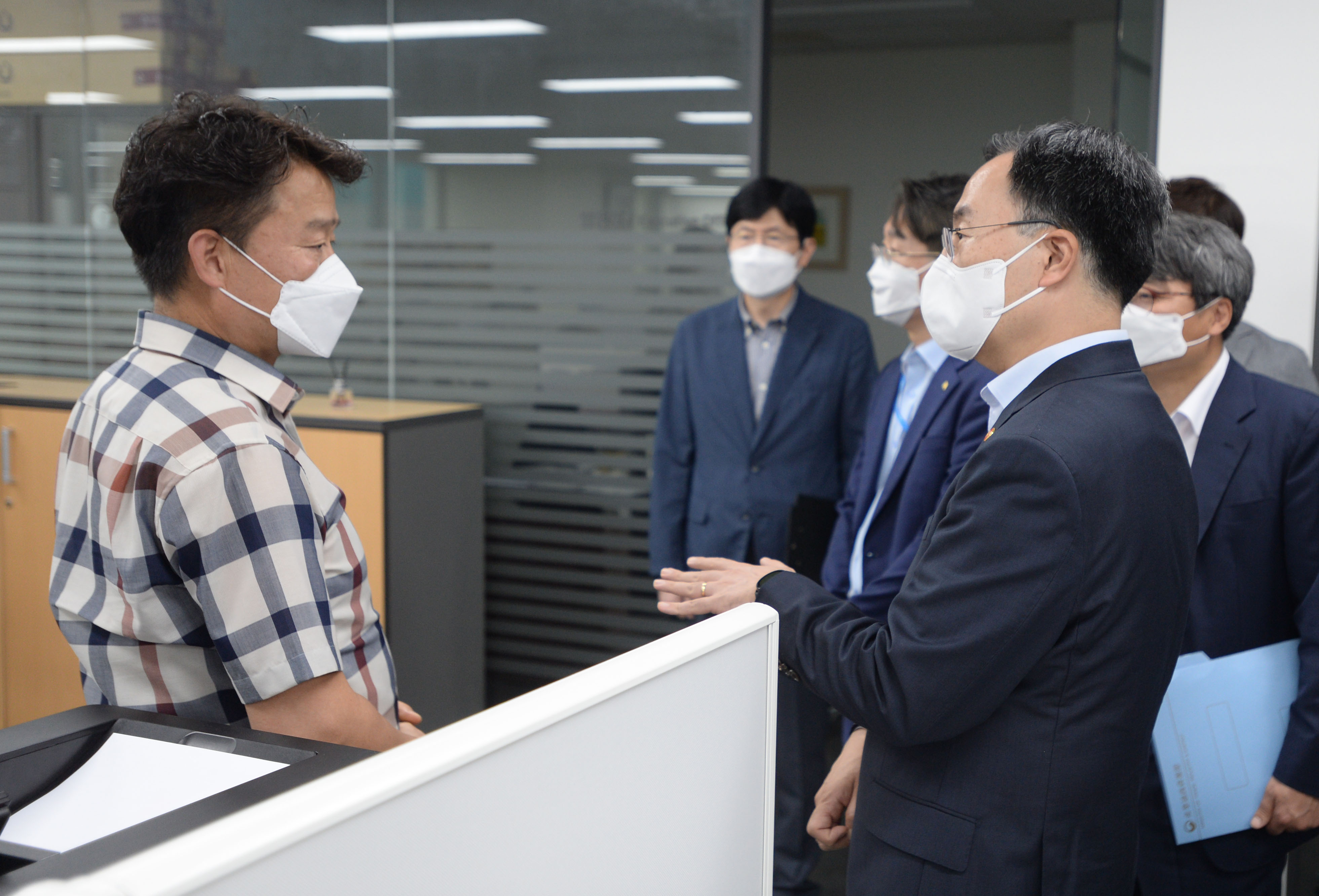 구로 지식산업센터 입주기업 방역점검 현장방문 5