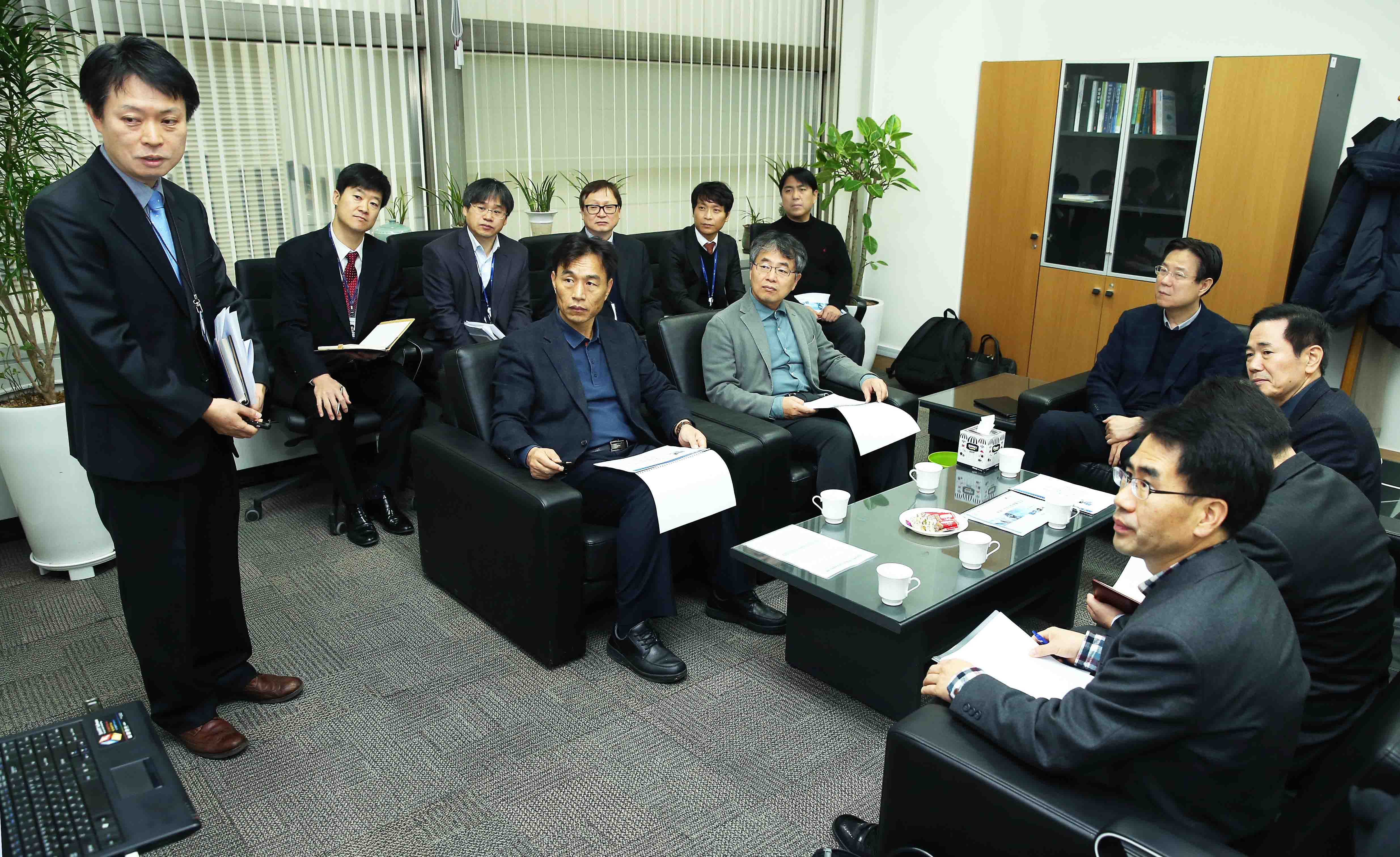 한국무역정보통신 정보보안시설 현장점검 4