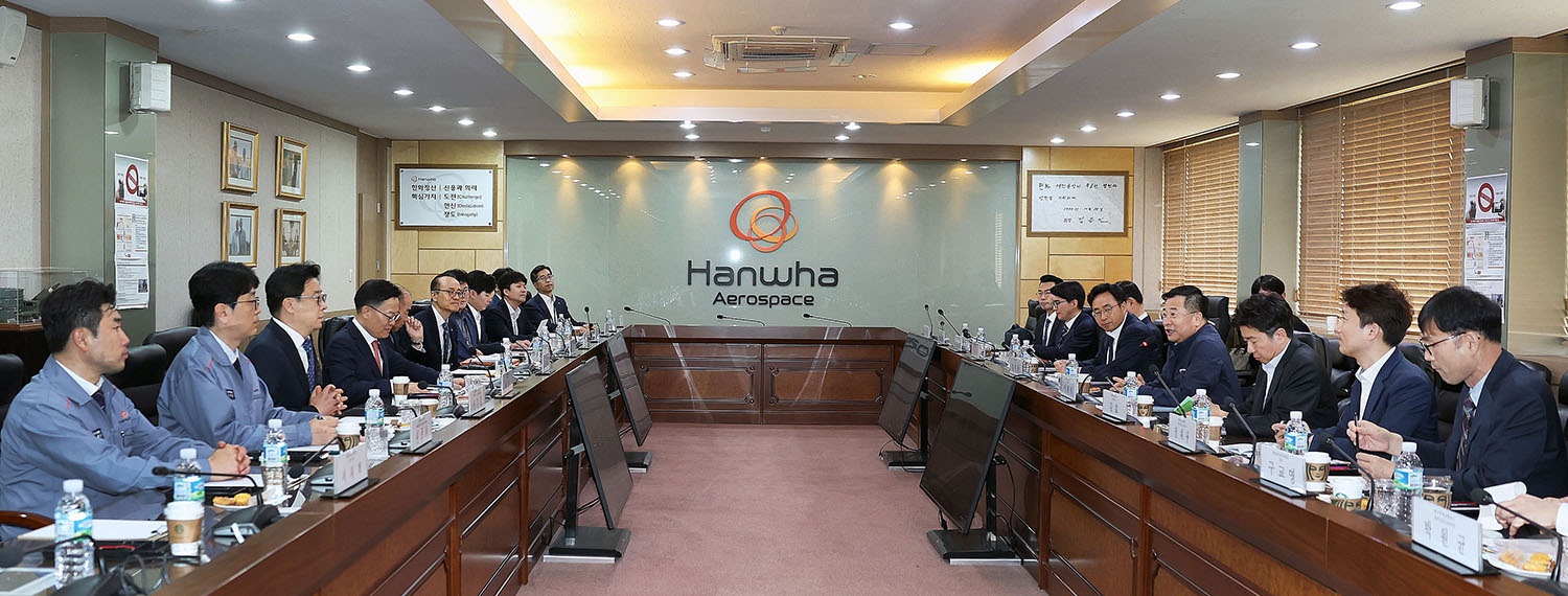한화에어로스페이스 대전사업장 방문 3
