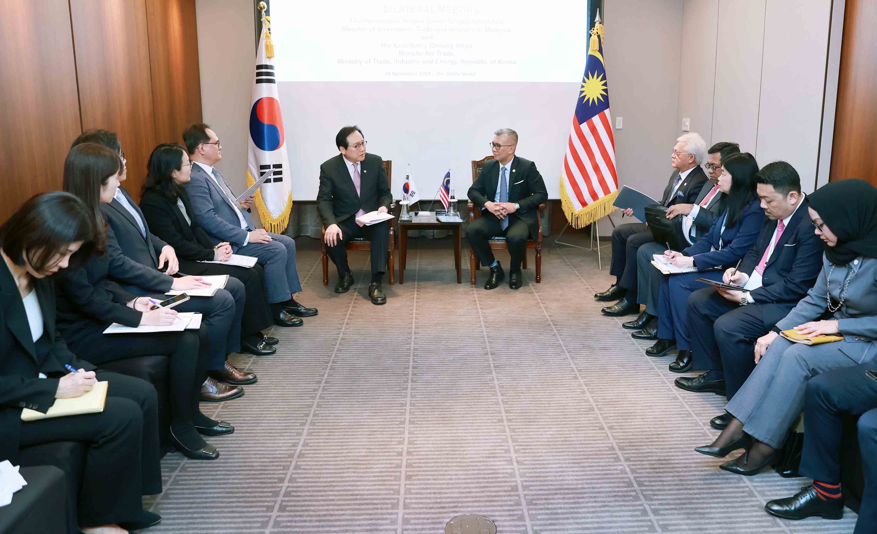 말레이시아 투자통상산업부 장관 면담 2