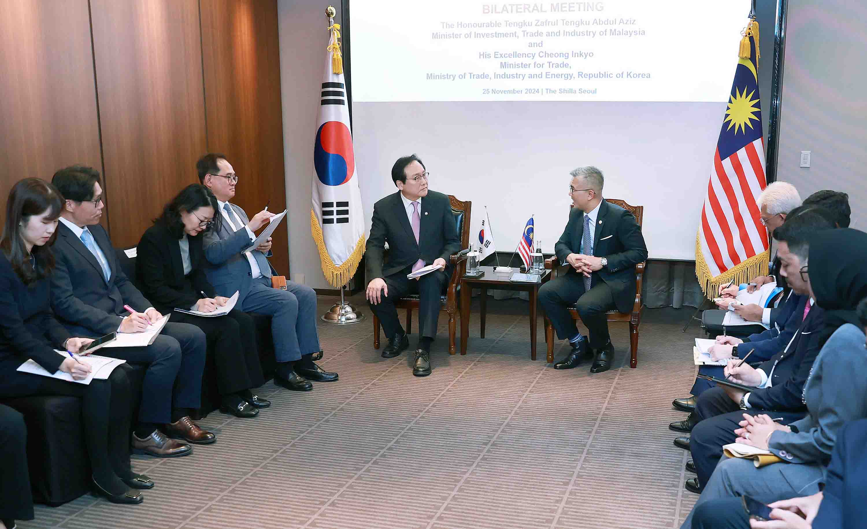 말레이시아 투자통상산업부 장관 면담 5