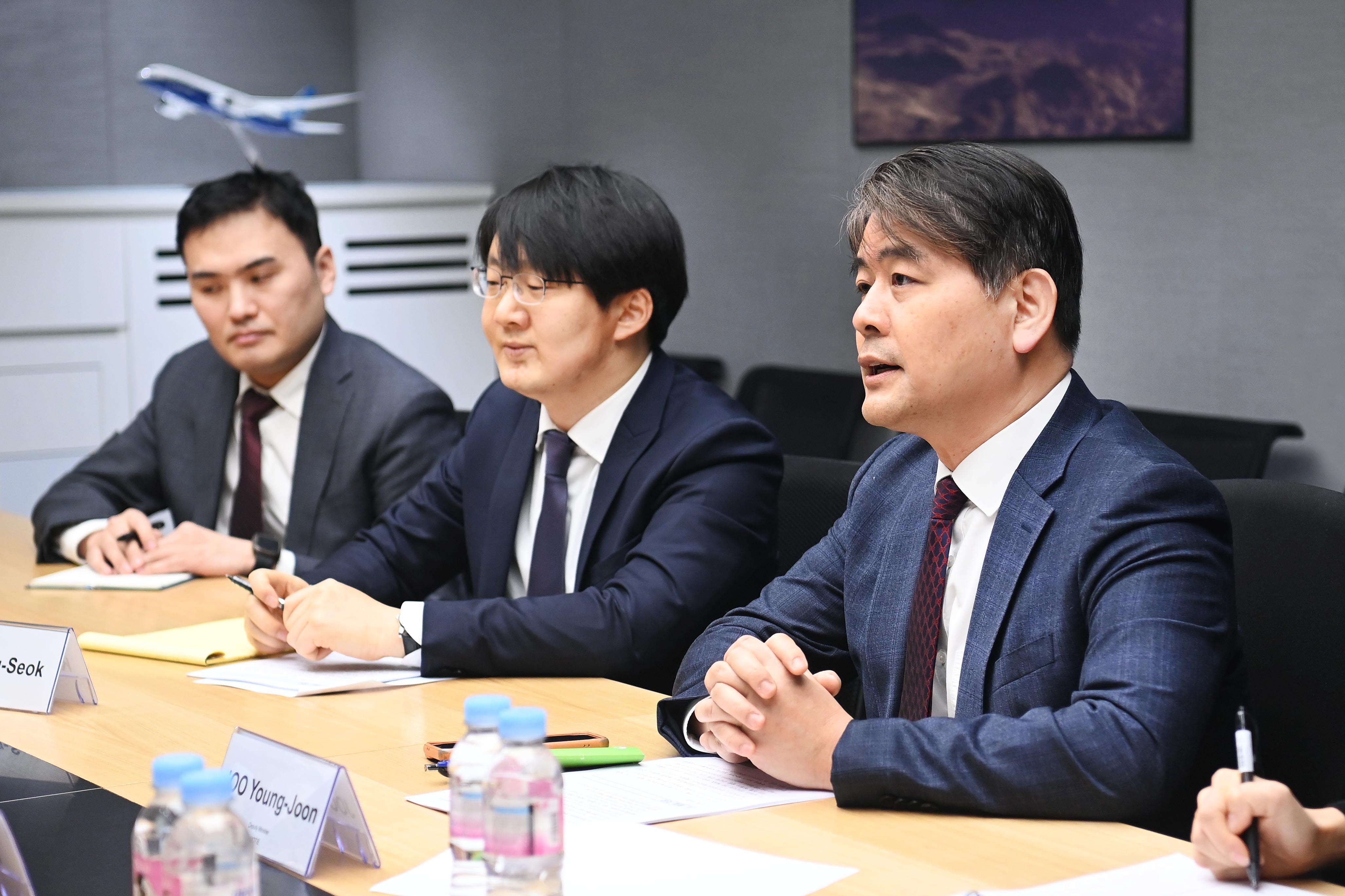 보잉코리아 사장 면담 4