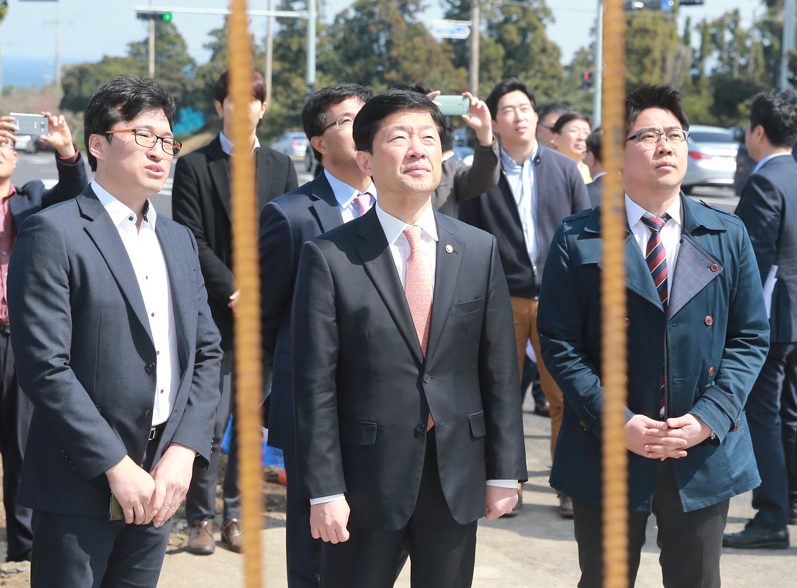 전기버스 배터리 교환시스템(BSS) 건설현장 방문 4
