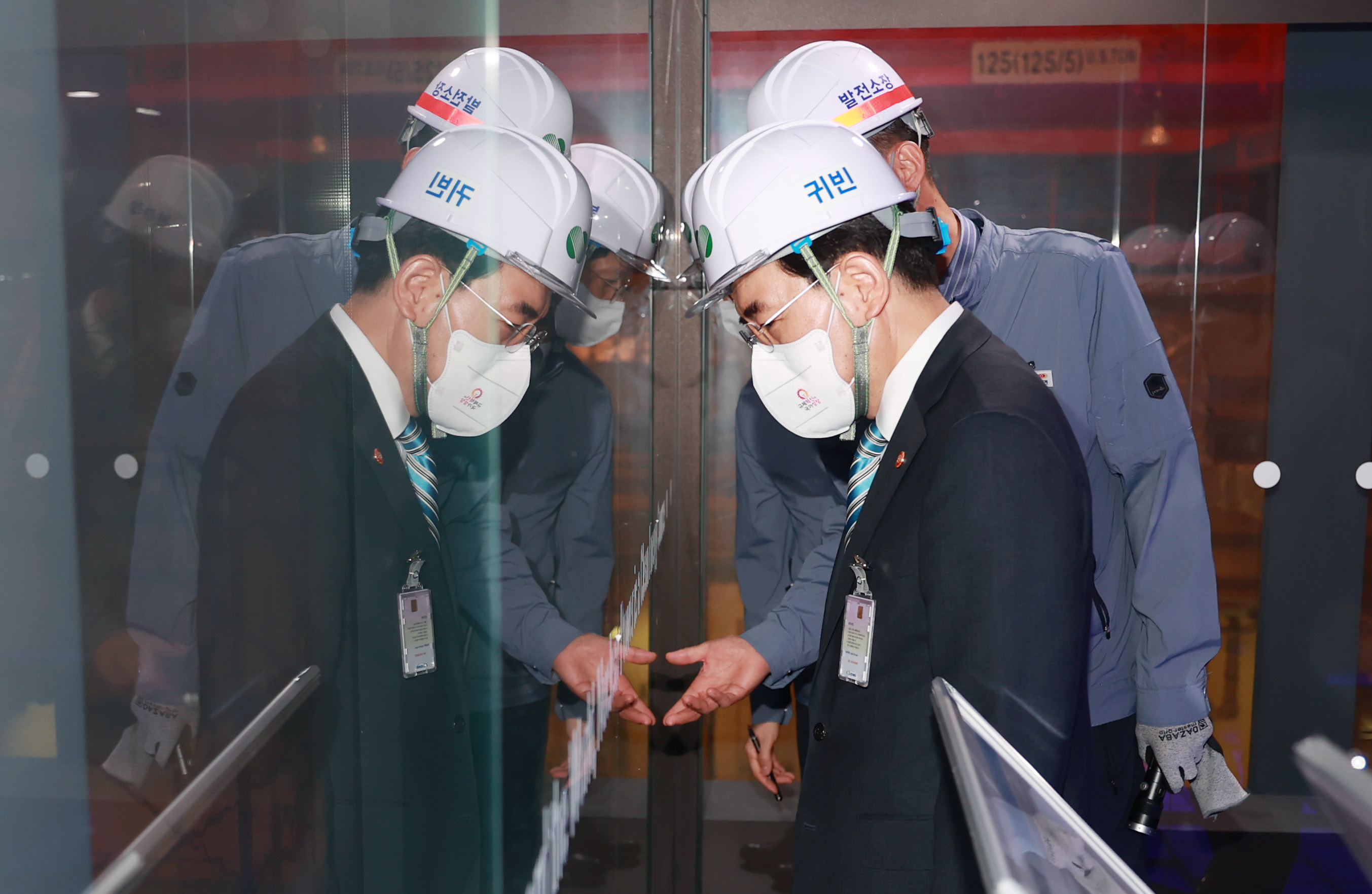 안정적인 전력 공급 점검을 위해 월성원자력본부 현장방문 3