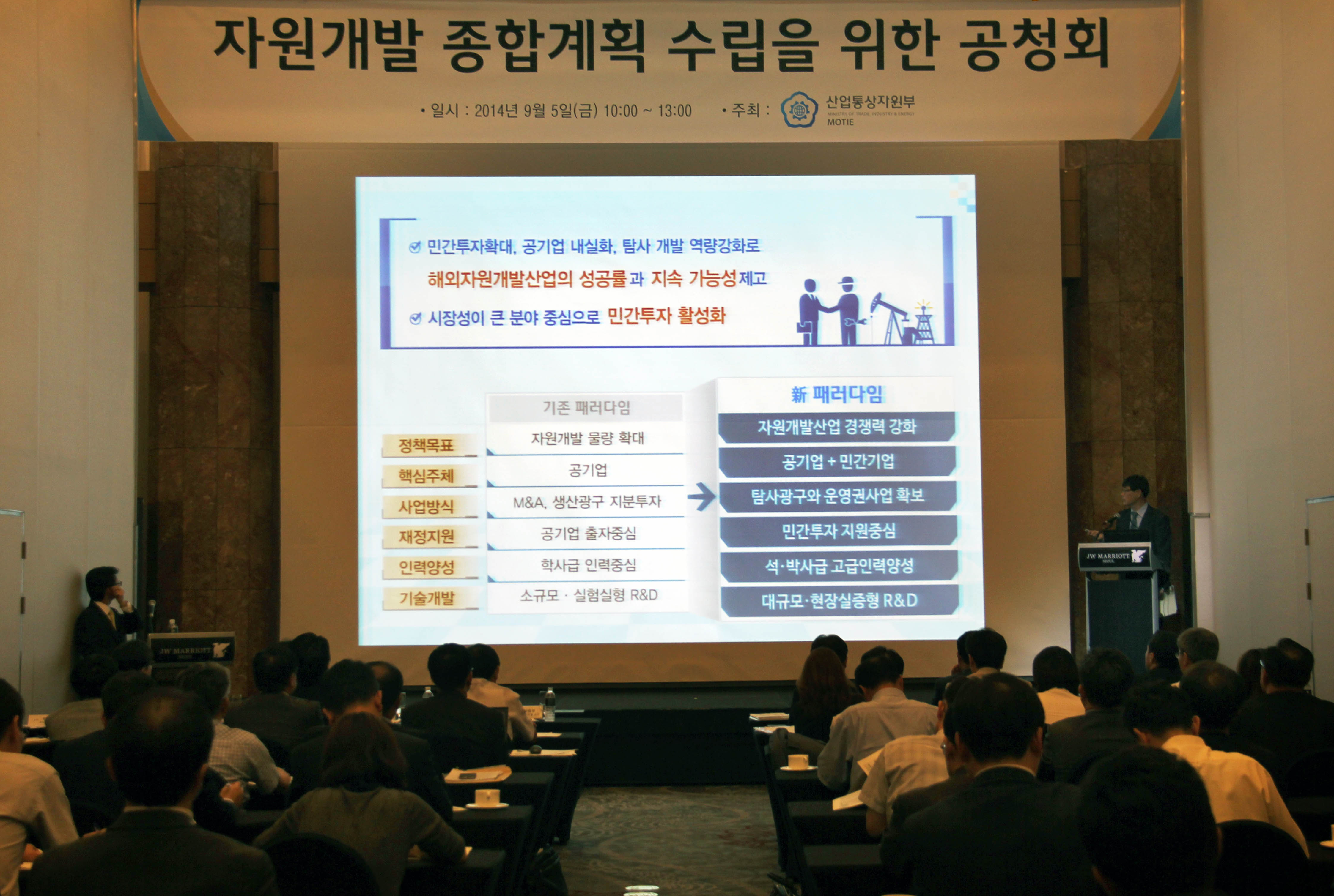 자원개발기본계획 공청회 개최 1