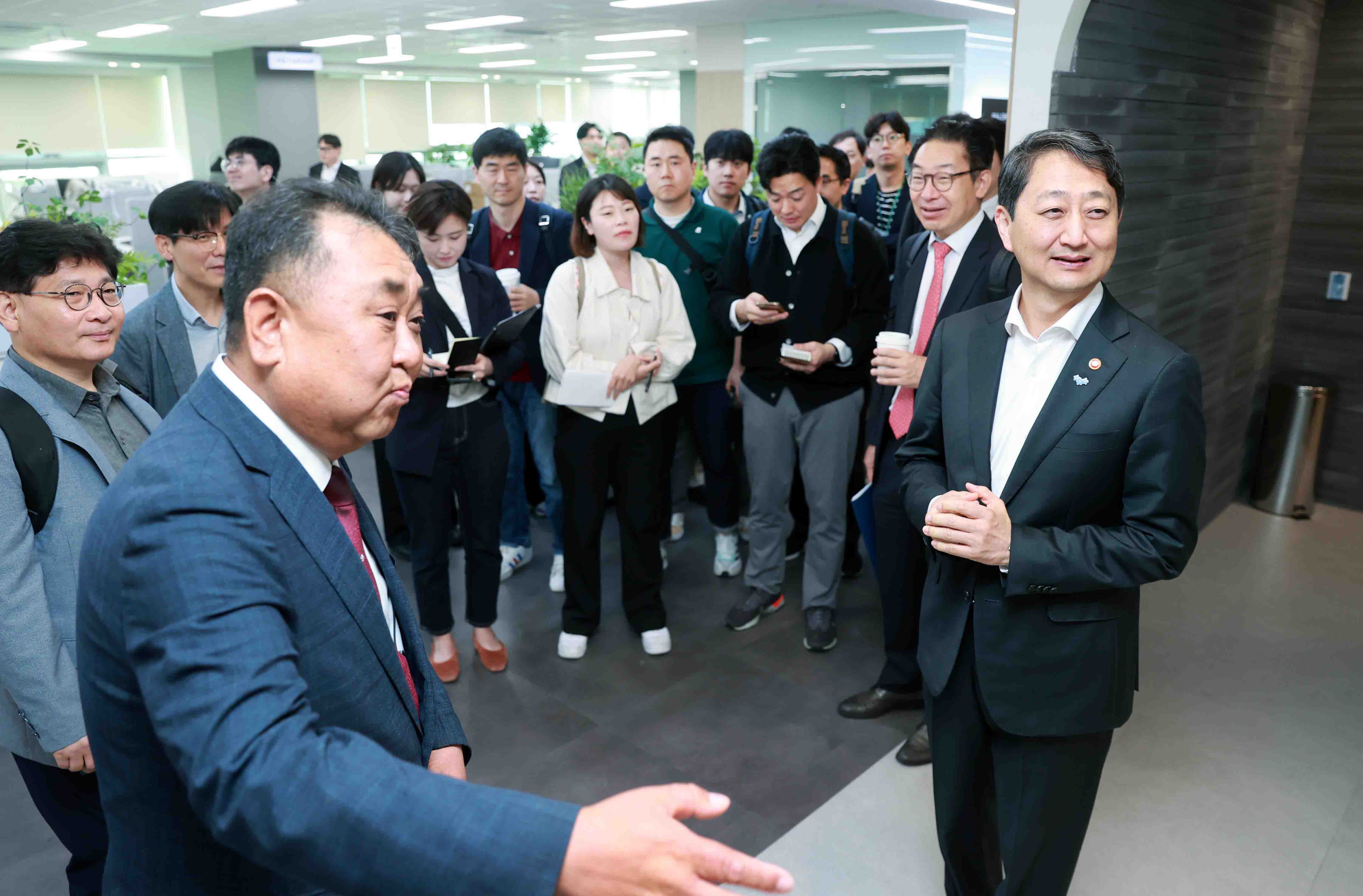 산업부 출입기자단 동행 실물경제 현장방문 2